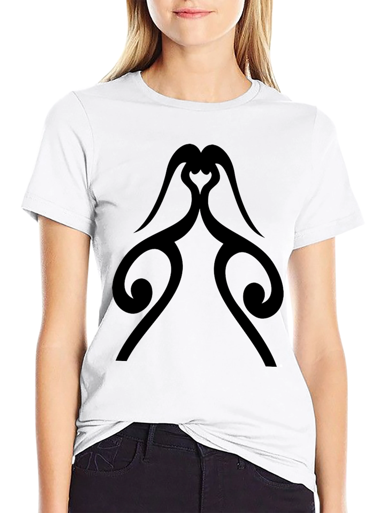 Unique Graphic Black T-Shirt