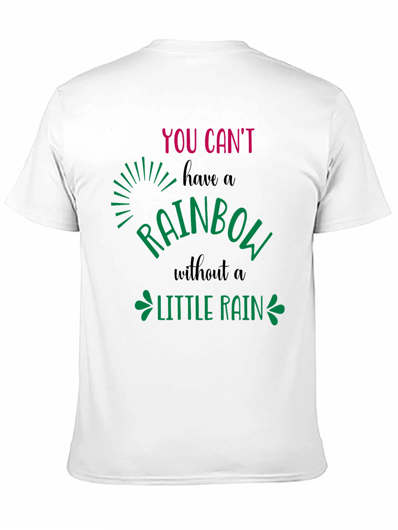 Rainbow Little Rain Graphic Tee