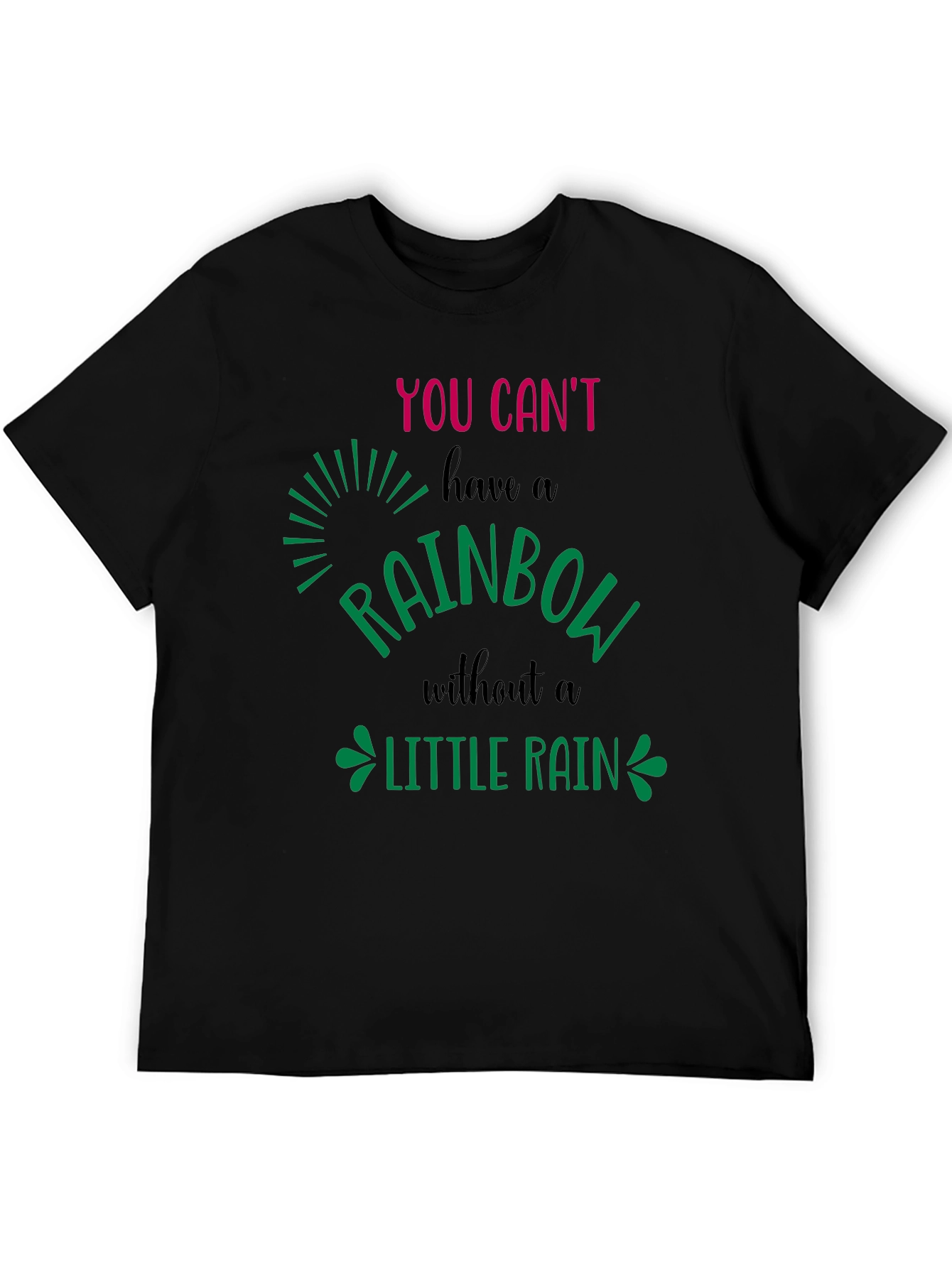 Rainbow Little Rain Graphic Tee