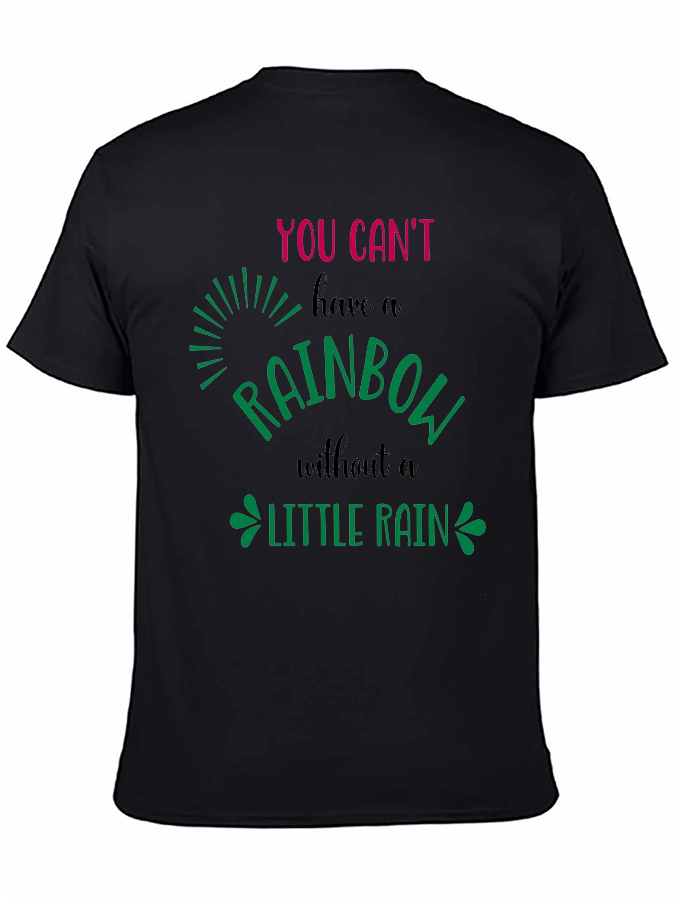 Rainbow Little Rain Graphic Tee