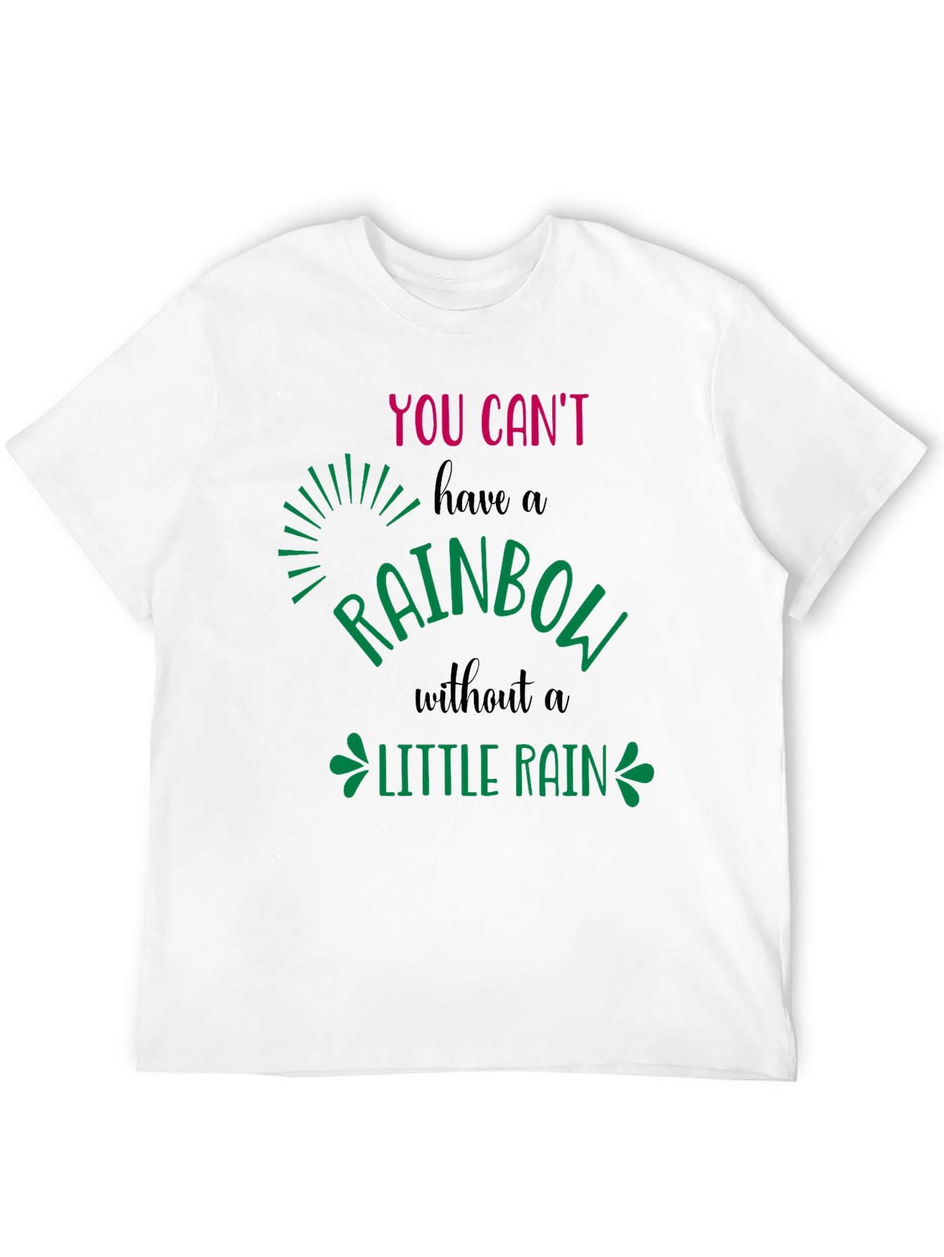 Rainbow Little Rain Graphic Tee