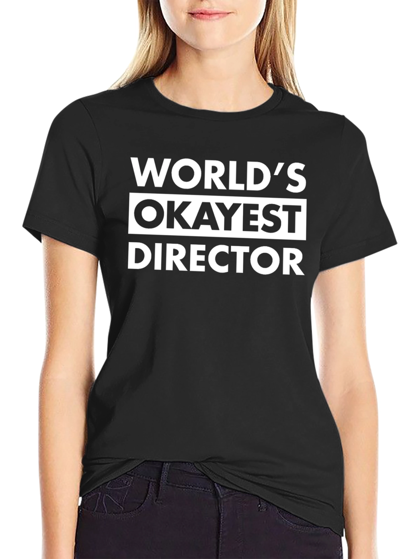 Worlds Okayest Director Graphic T-Shirt