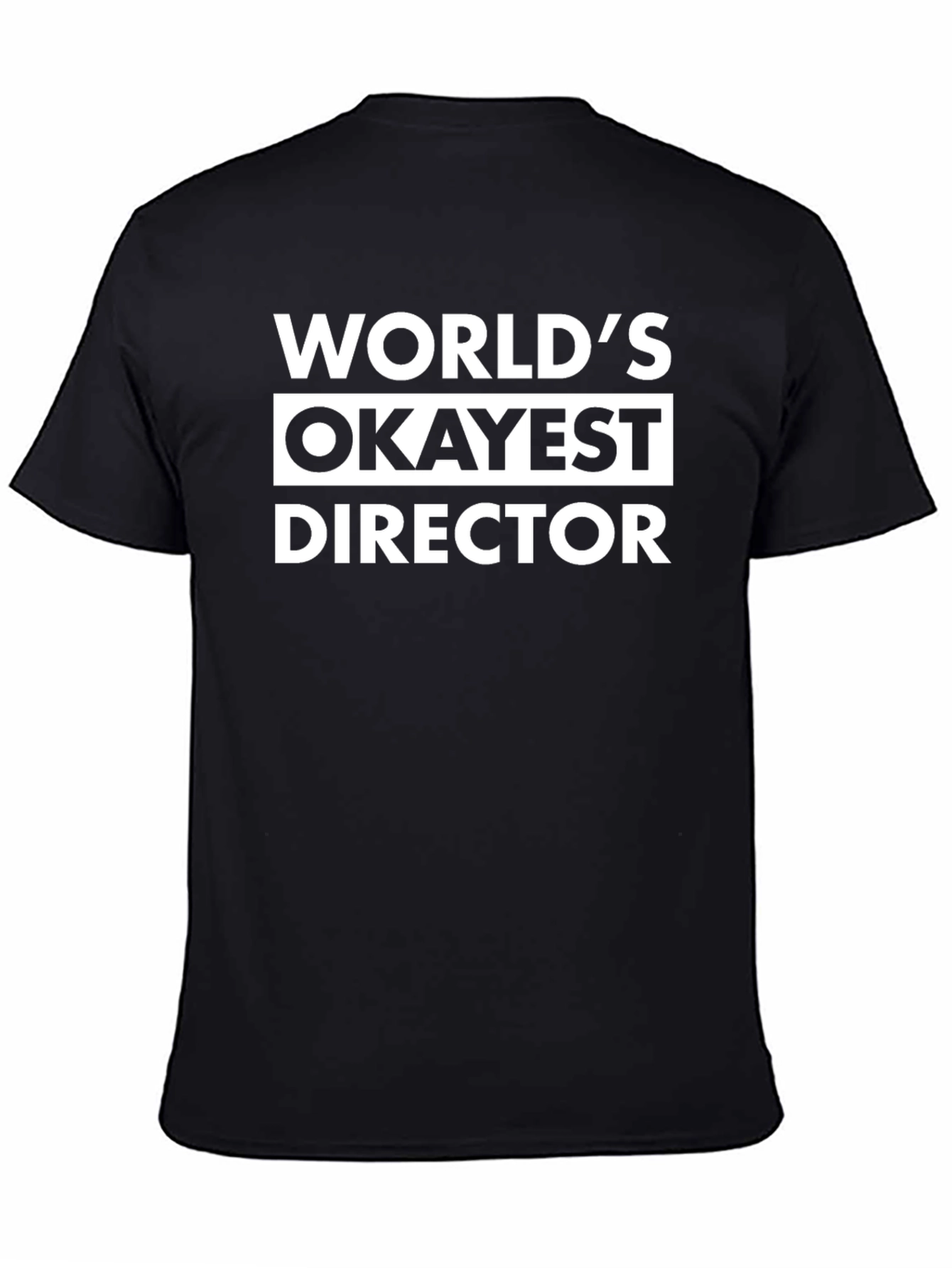 Worlds Okayest Director Graphic T-Shirt