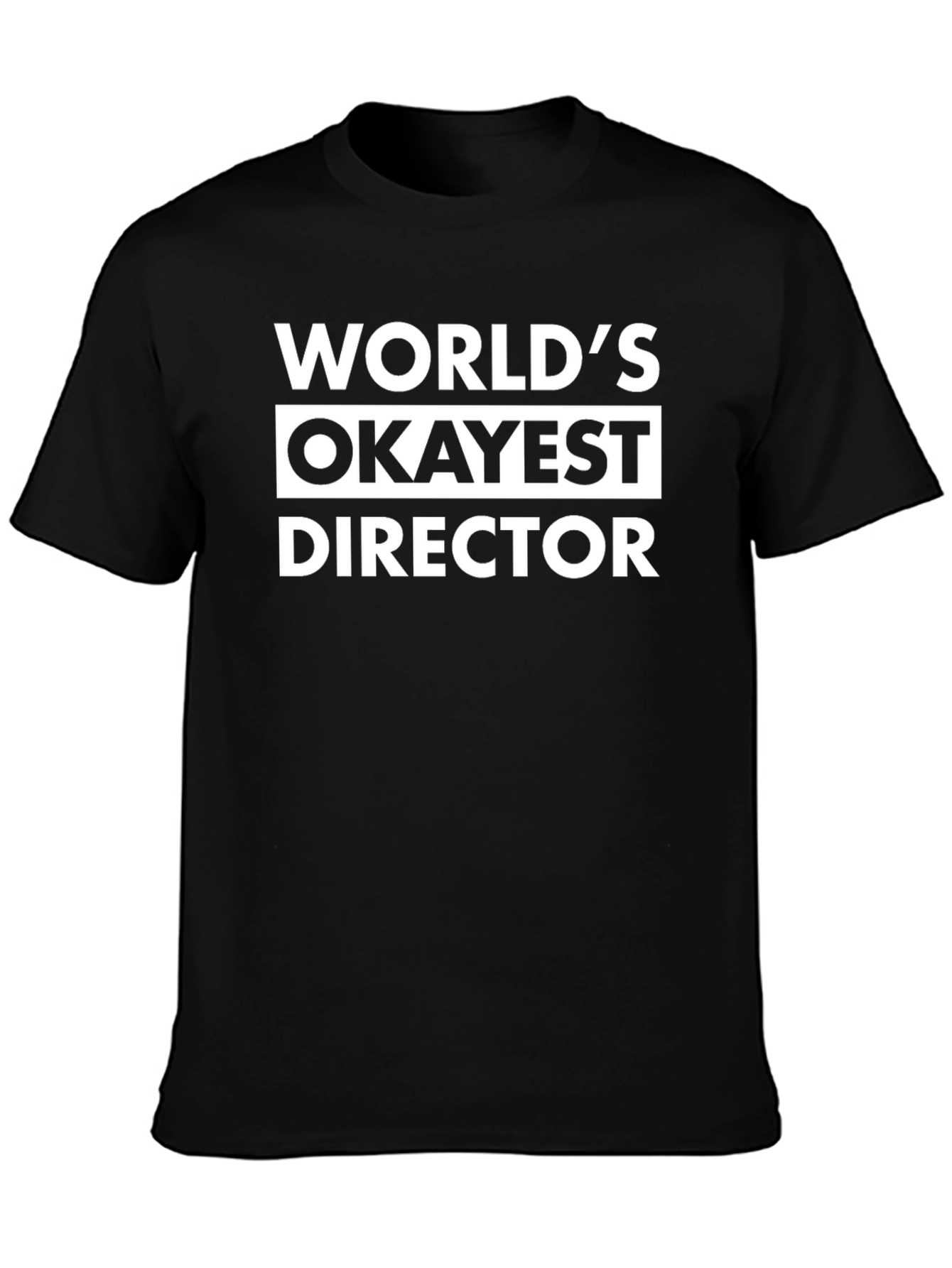 Worlds Okayest Director Graphic T-Shirt