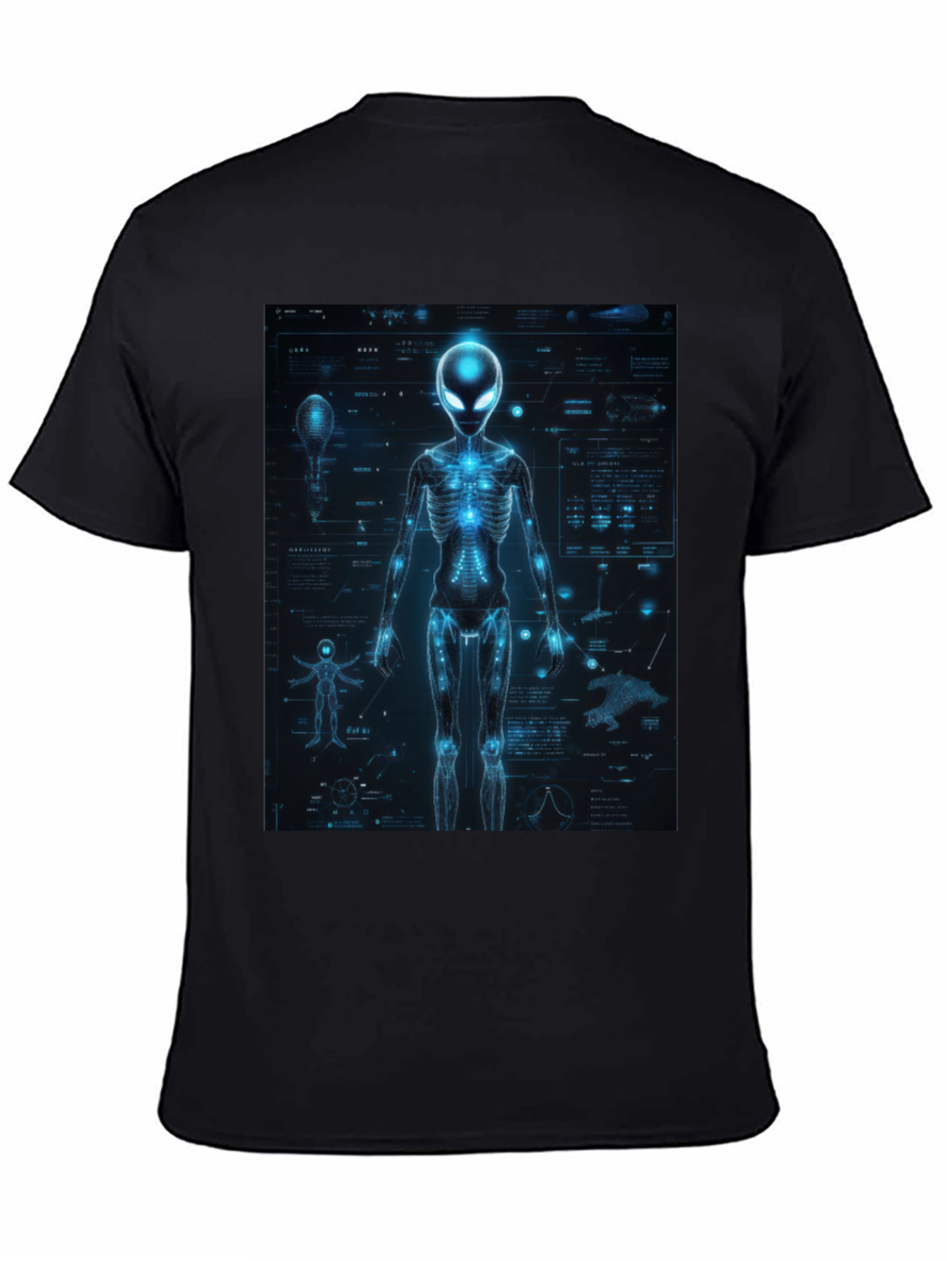 Alien Anatomy Graphic Print Tee