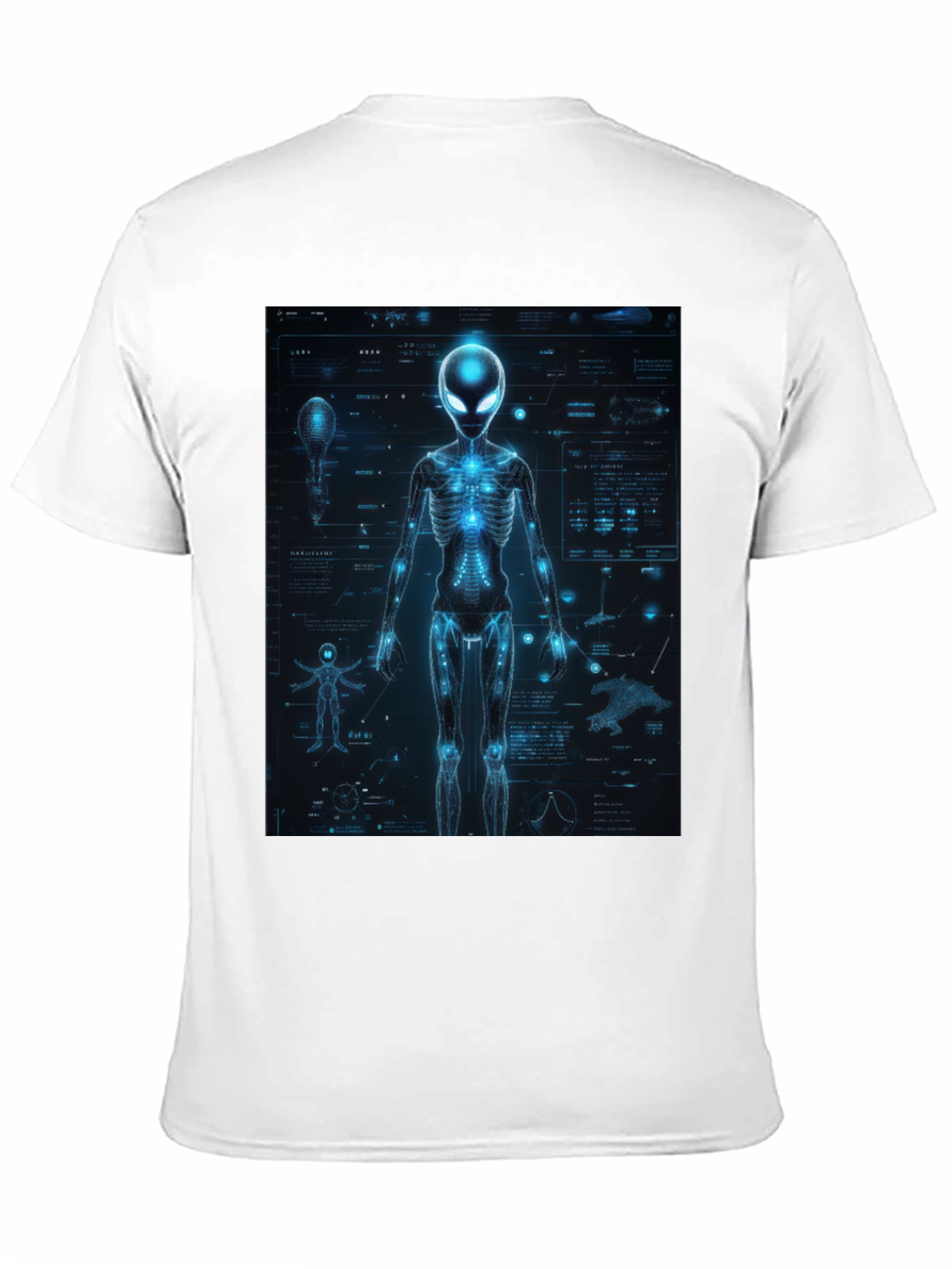 Alien Anatomy Graphic Print Tee