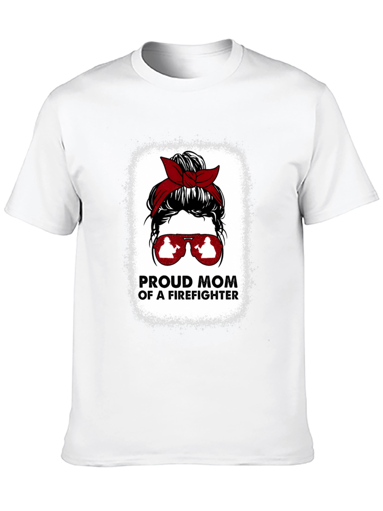 Proud Firefighter Mom T-Shirt