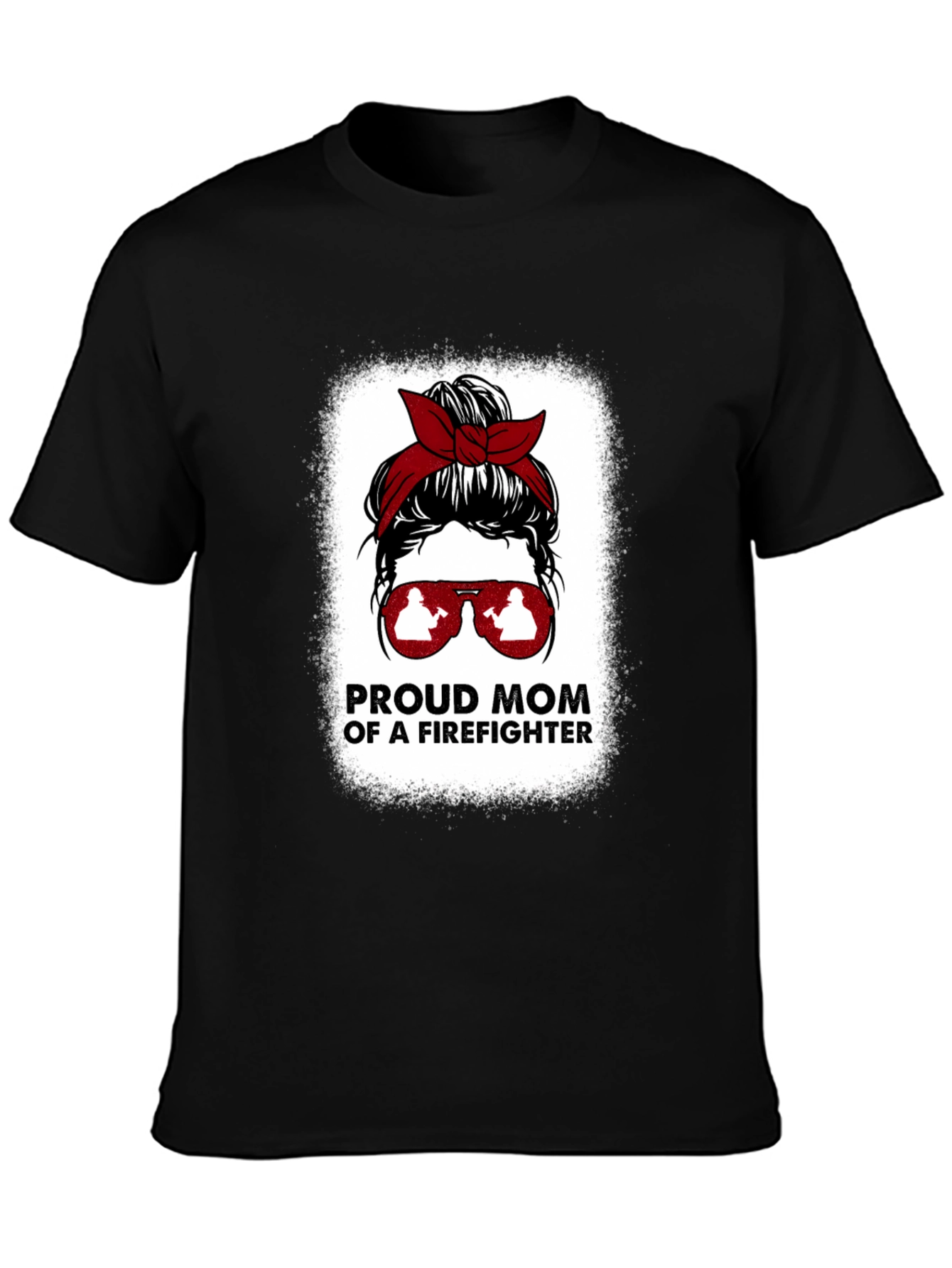 Proud Firefighter Mom T-Shirt