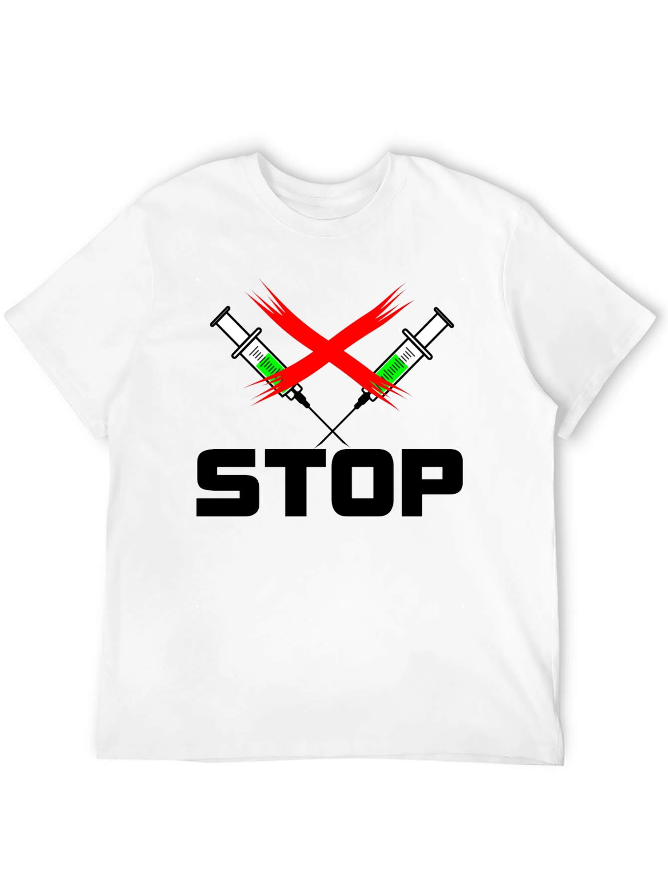 Stop Doping Black T-Shirt