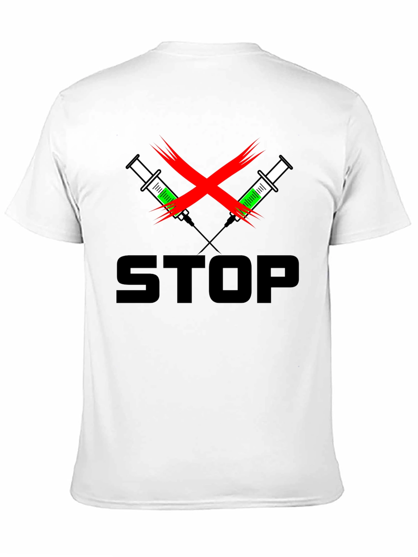 Stop Doping Black T-Shirt