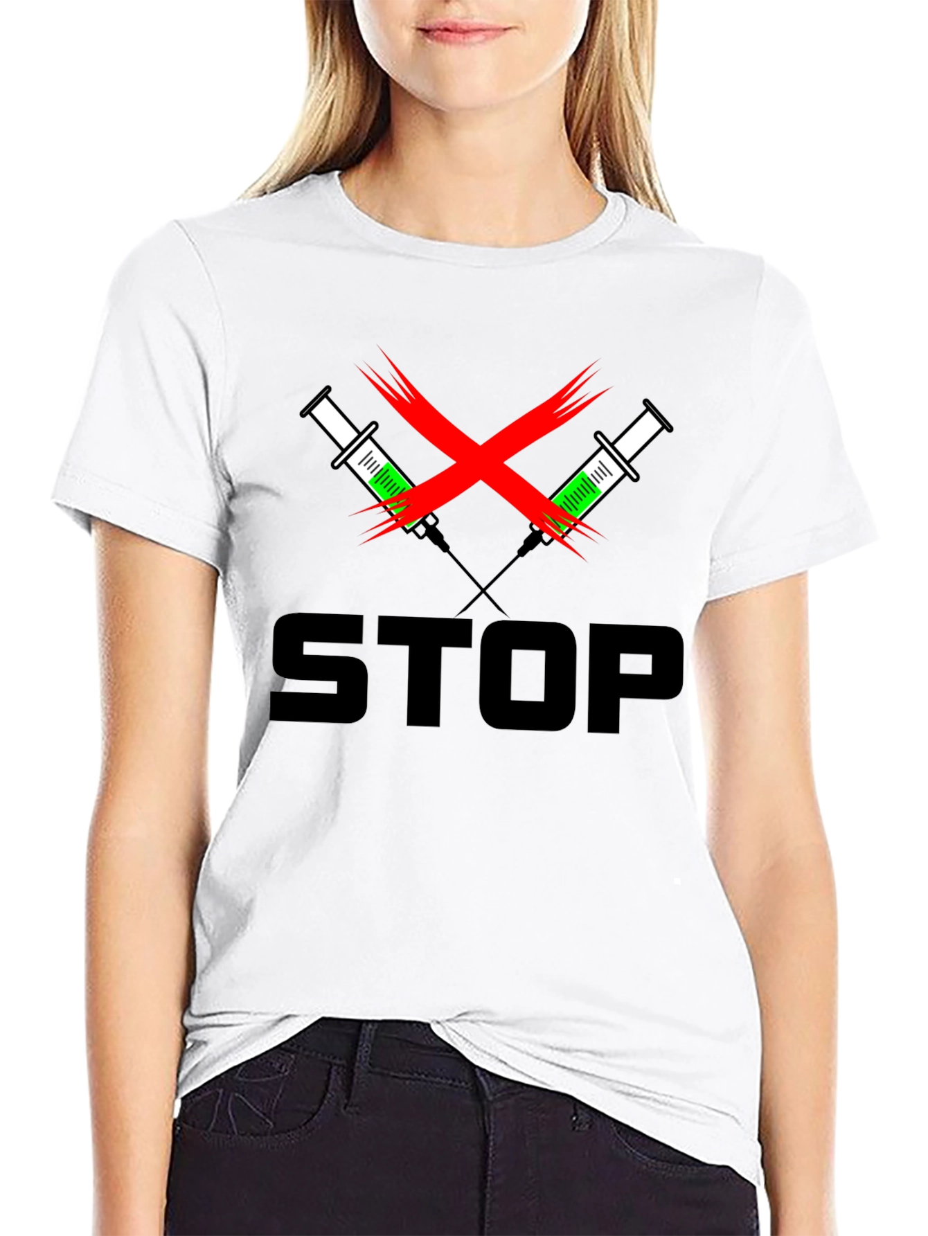 Stop Doping Black T-Shirt