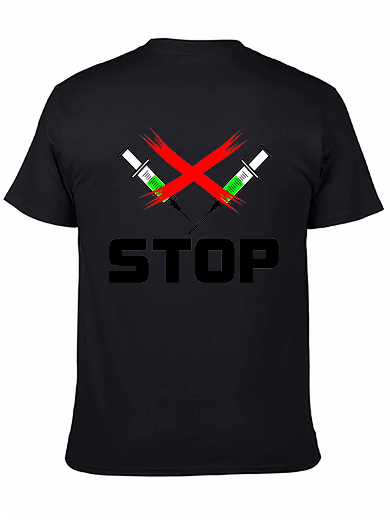 Stop Doping Black T-Shirt