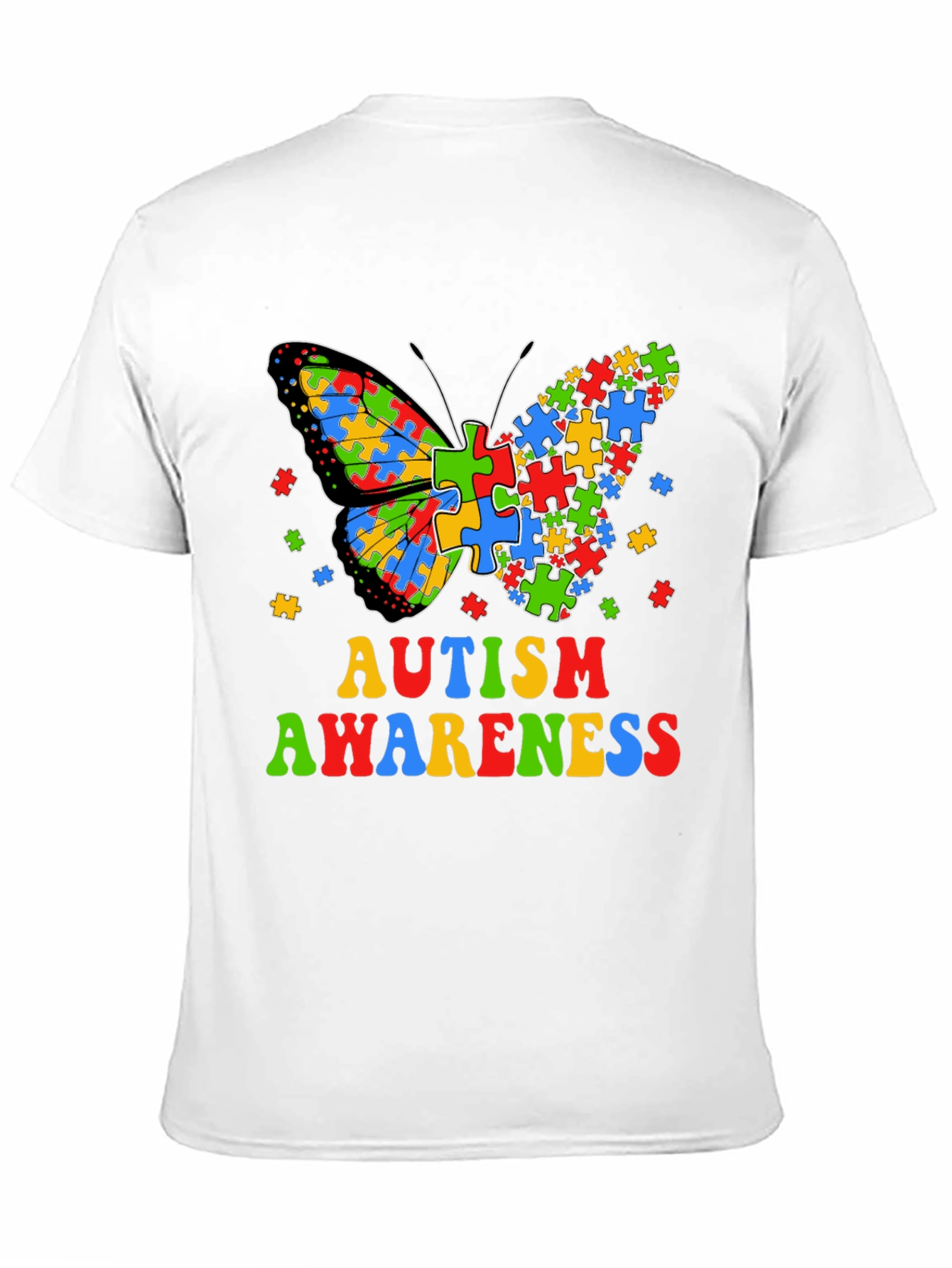 Autism Awareness Butterfly T-Shirt