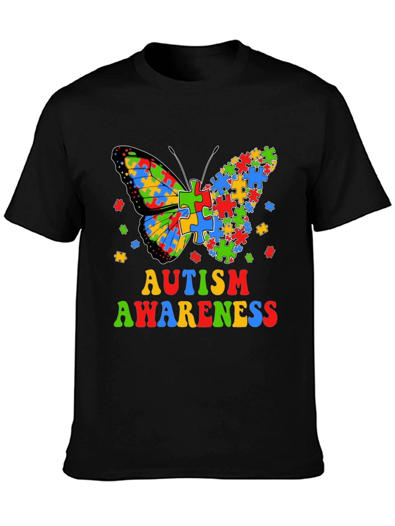 Autism Awareness Butterfly T-Shirt