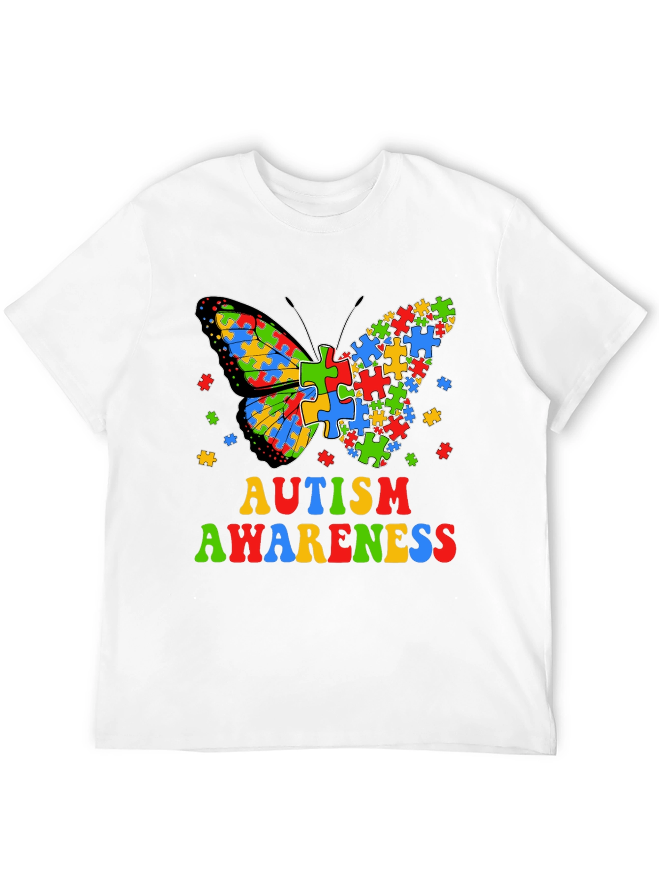 Autism Awareness Butterfly T-Shirt