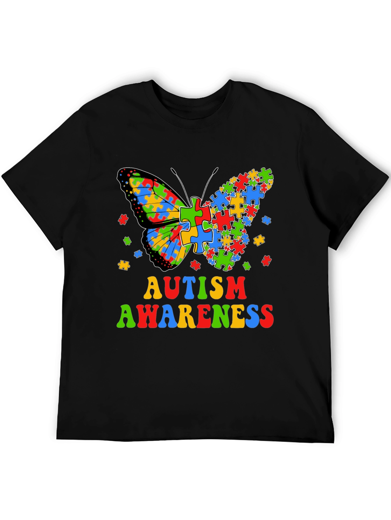 Autism Awareness Butterfly T-Shirt