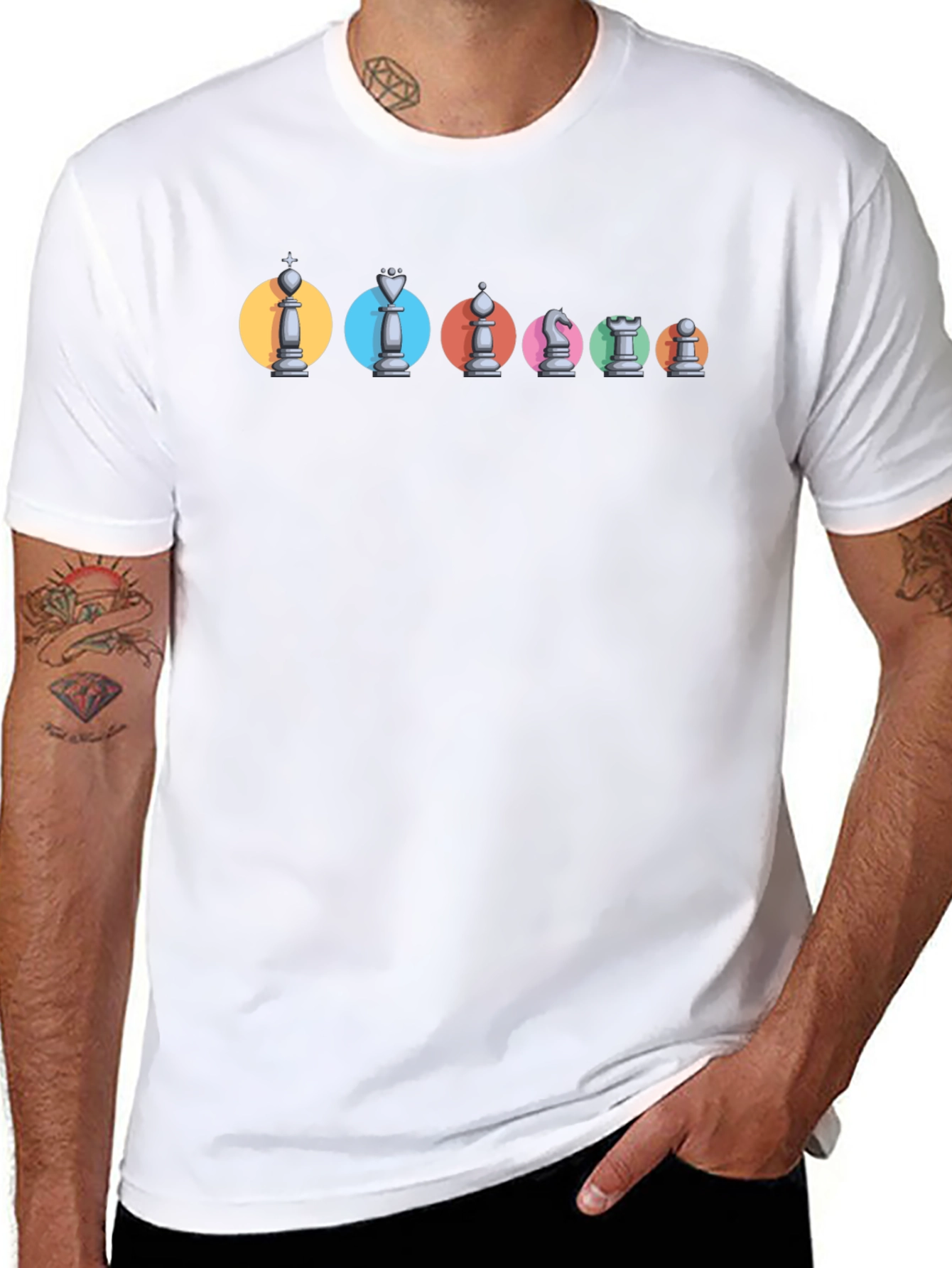 Chess Piece T-Shirt - Graphic Tee