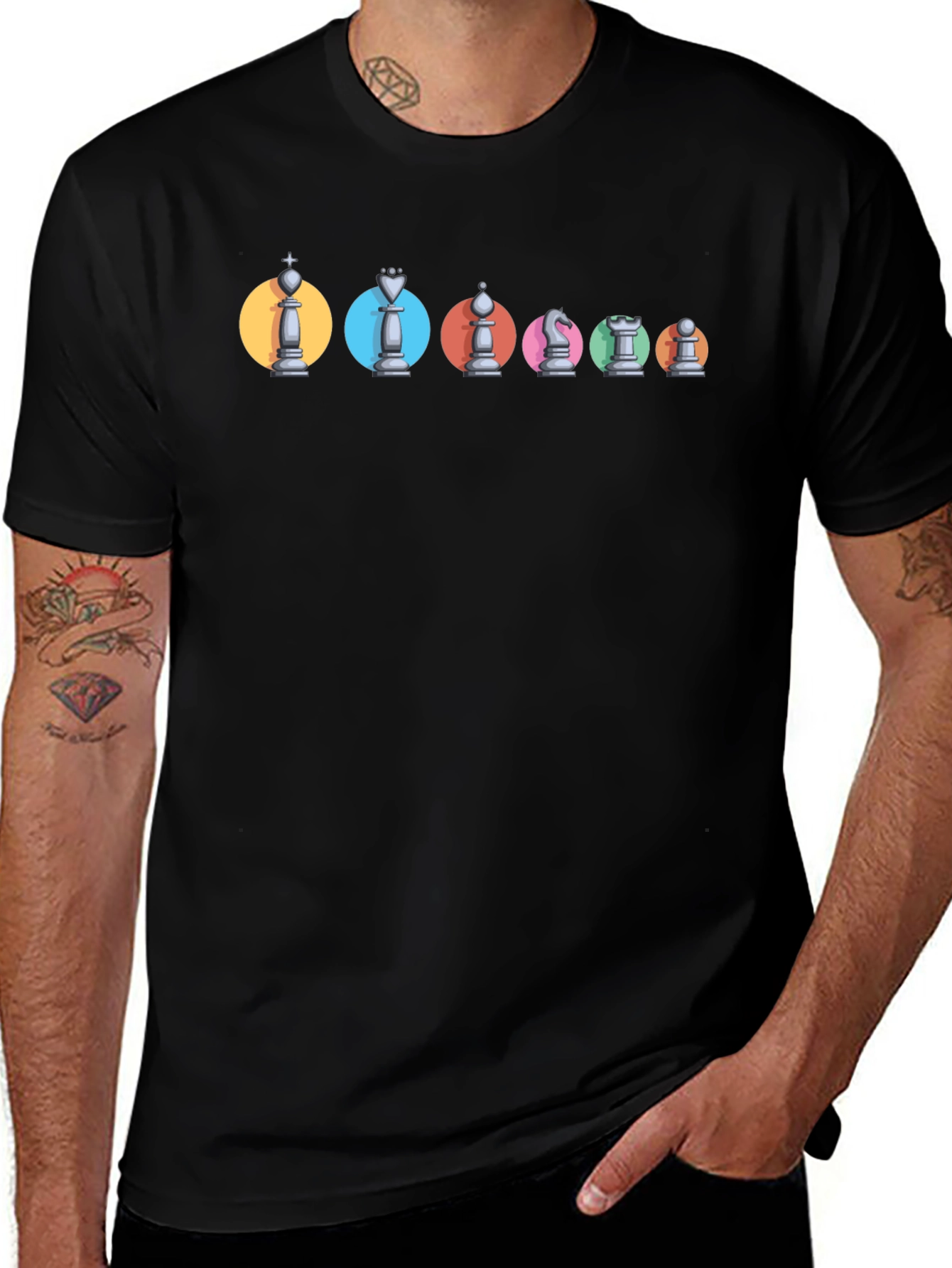 Chess Piece T-Shirt - Graphic Tee