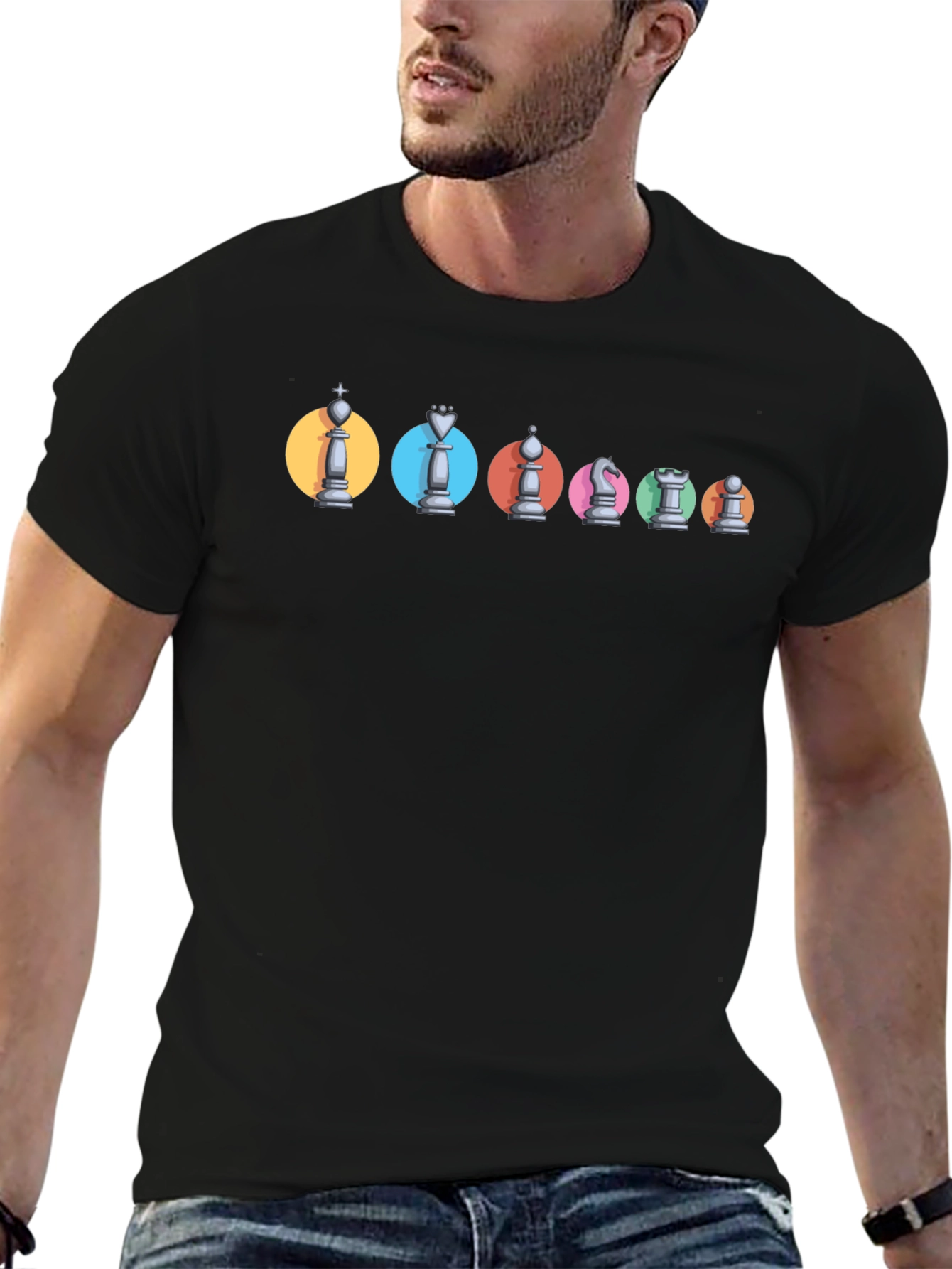 Chess Piece T-Shirt - Graphic Tee