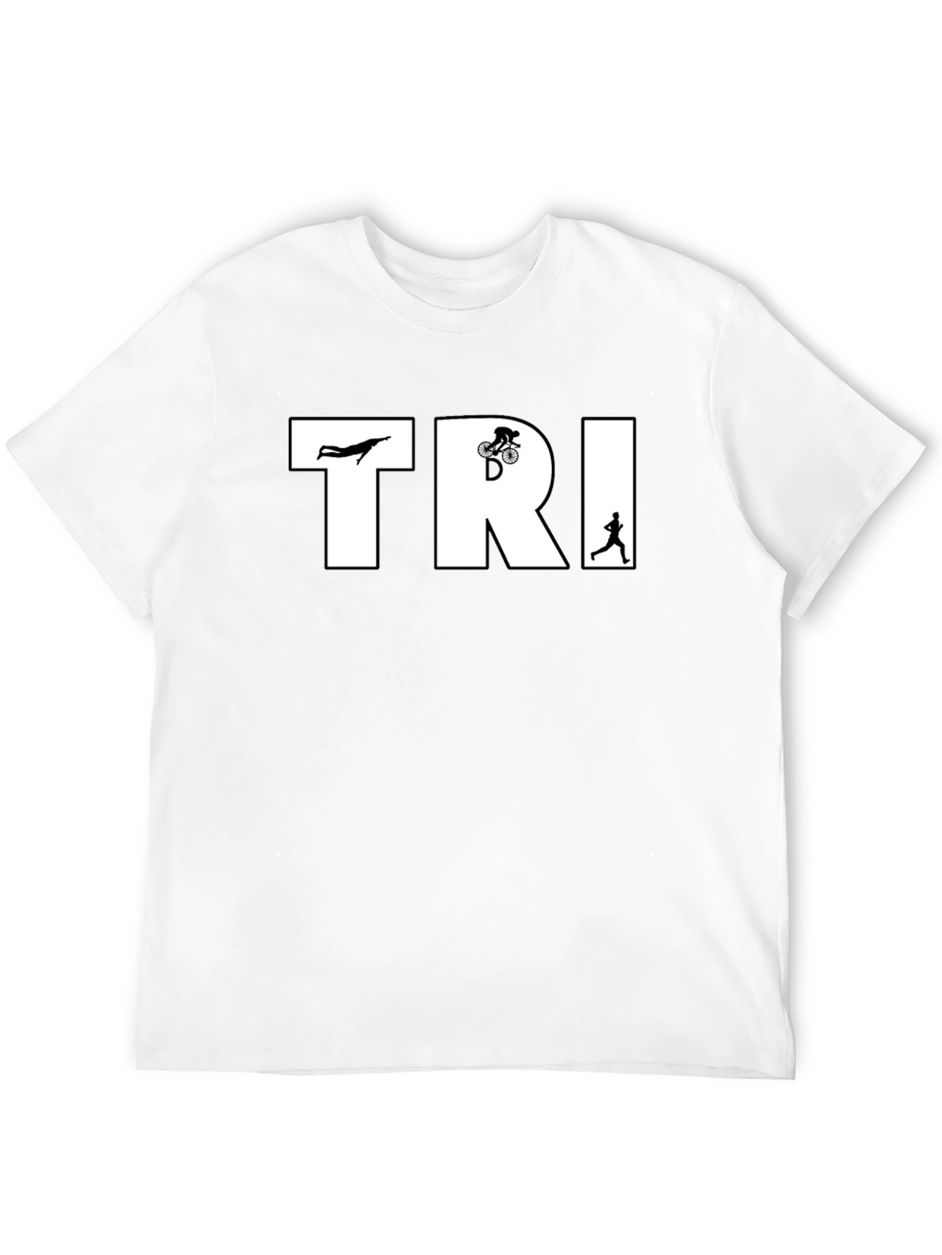 Triathlon T-Shirt - Swim Bike Run