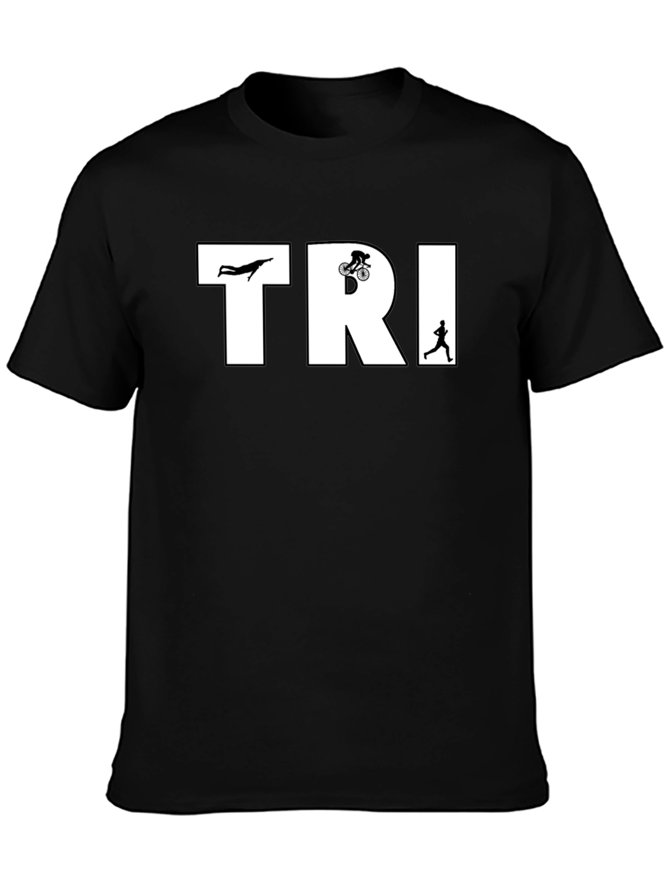 Triathlon T-Shirt - Swim Bike Run