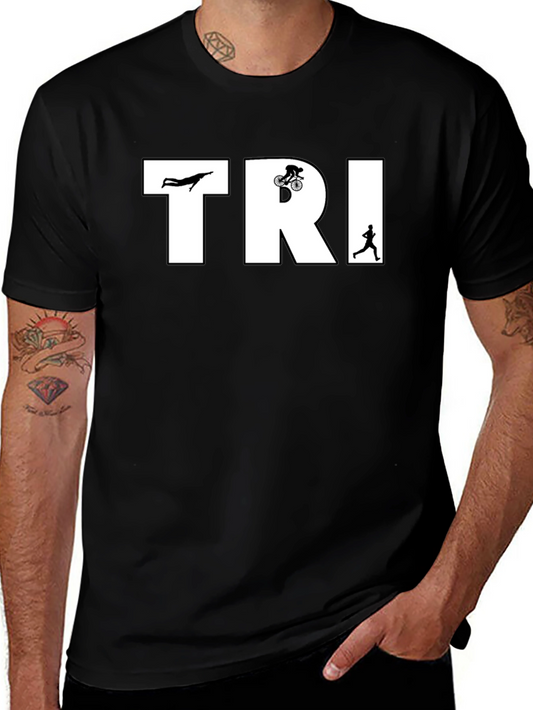 Triathlon T-Shirt - Swim Bike Run