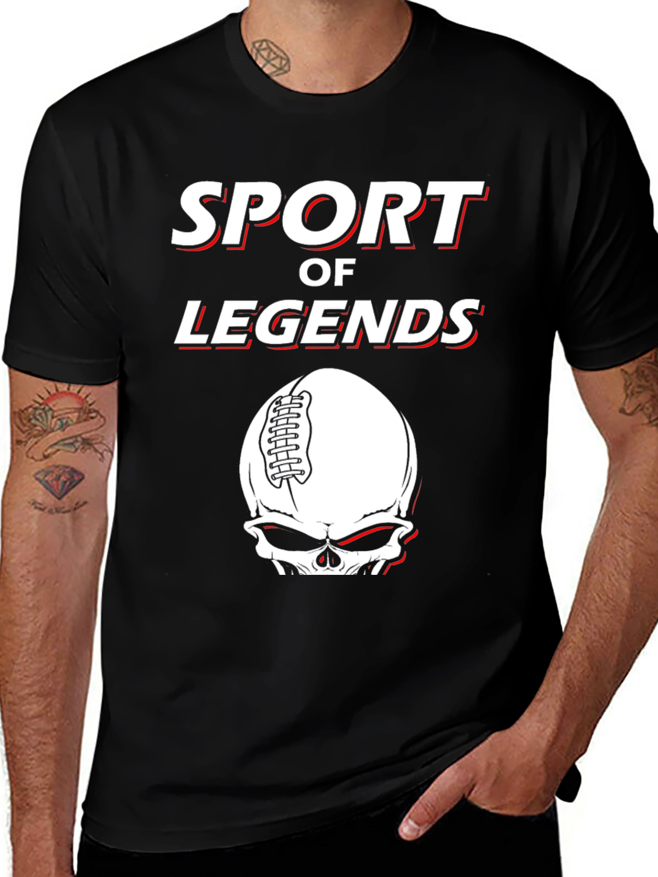 Sport of Legends Graphic Tee - Black