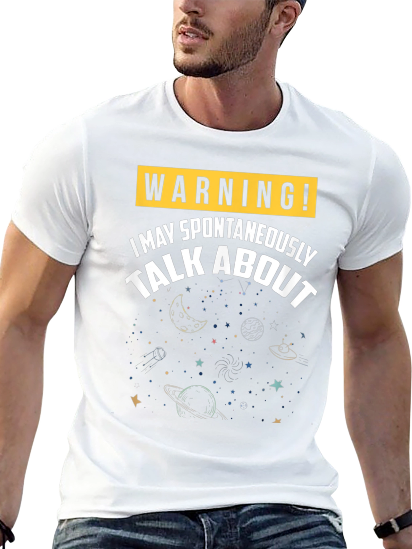 Warning! Spontaneous Space Talk T-Shirt