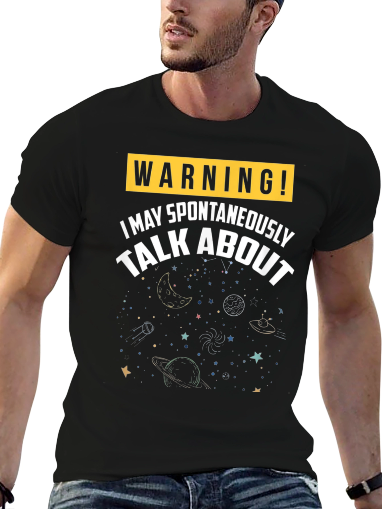 Warning! Spontaneous Space Talk T-Shirt