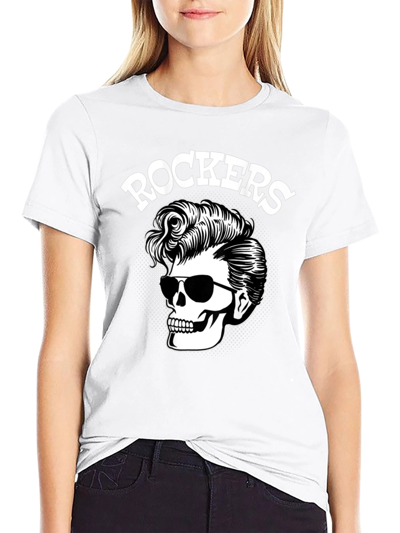 Rockers Skull Graphic Tee
