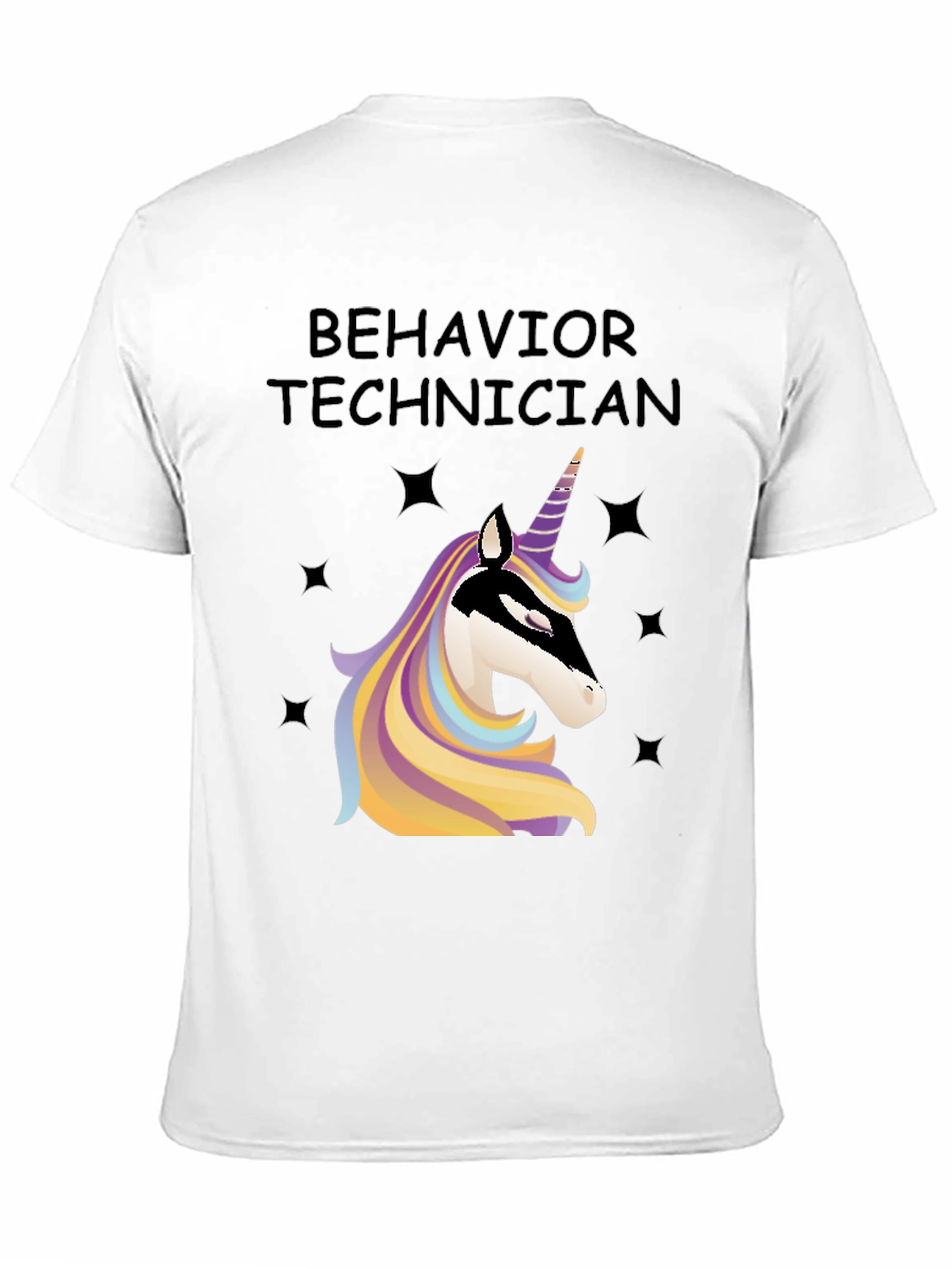 Behavior Technician Unicorn Graphic Tee