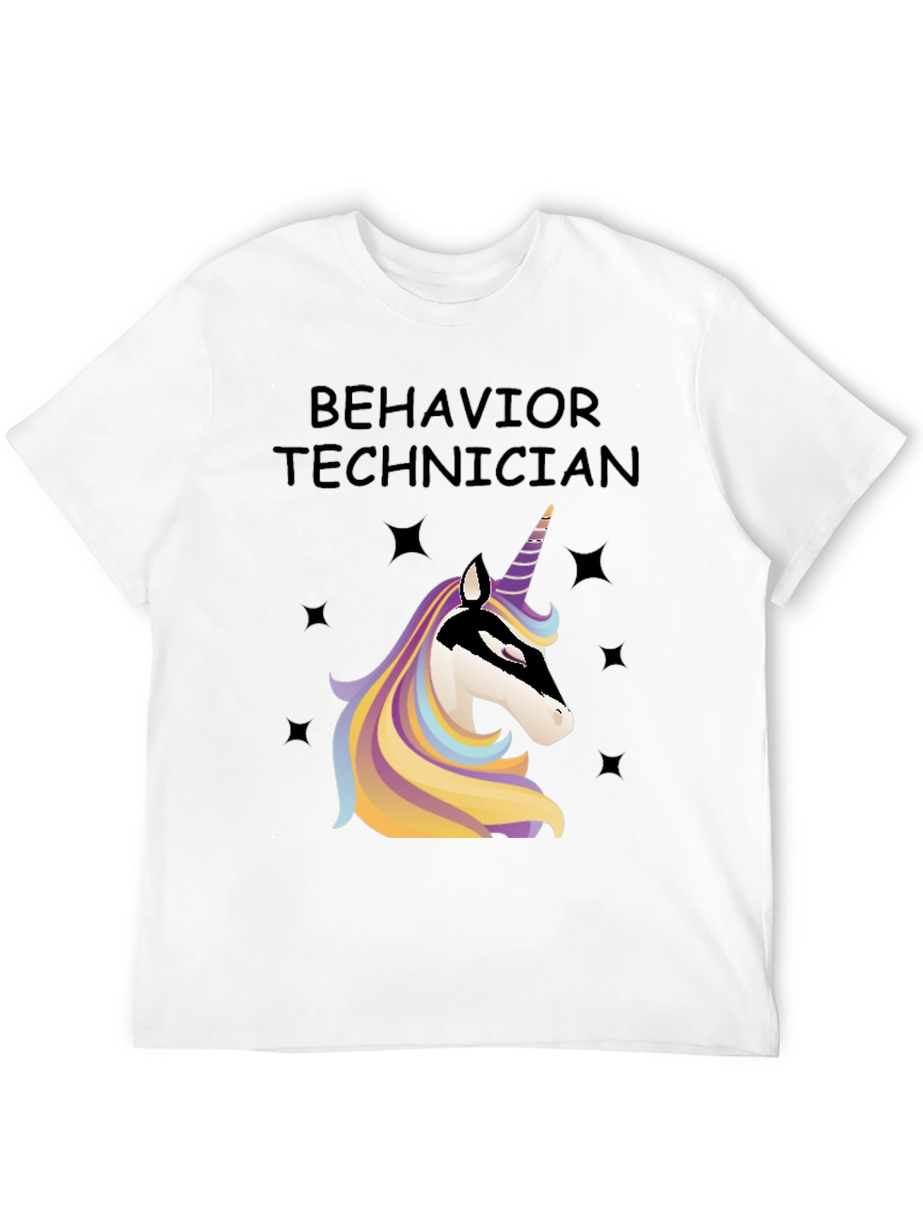 Behavior Technician Unicorn Graphic Tee