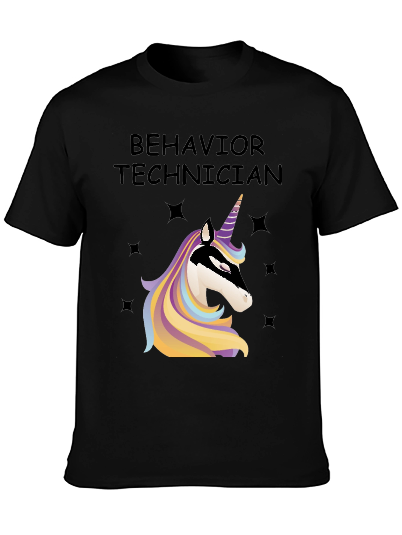 Behavior Technician Unicorn Graphic Tee