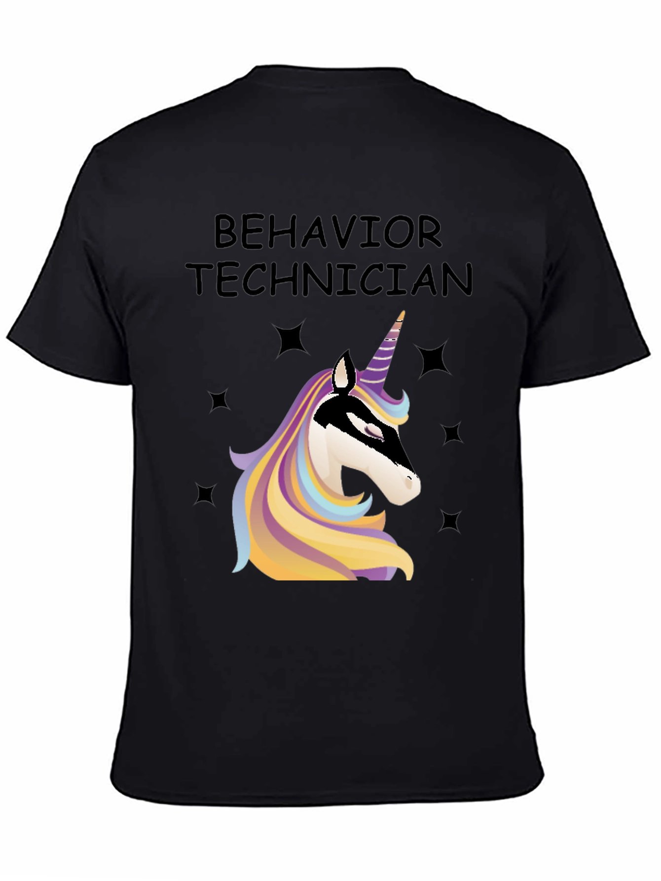 Behavior Technician Unicorn Graphic Tee