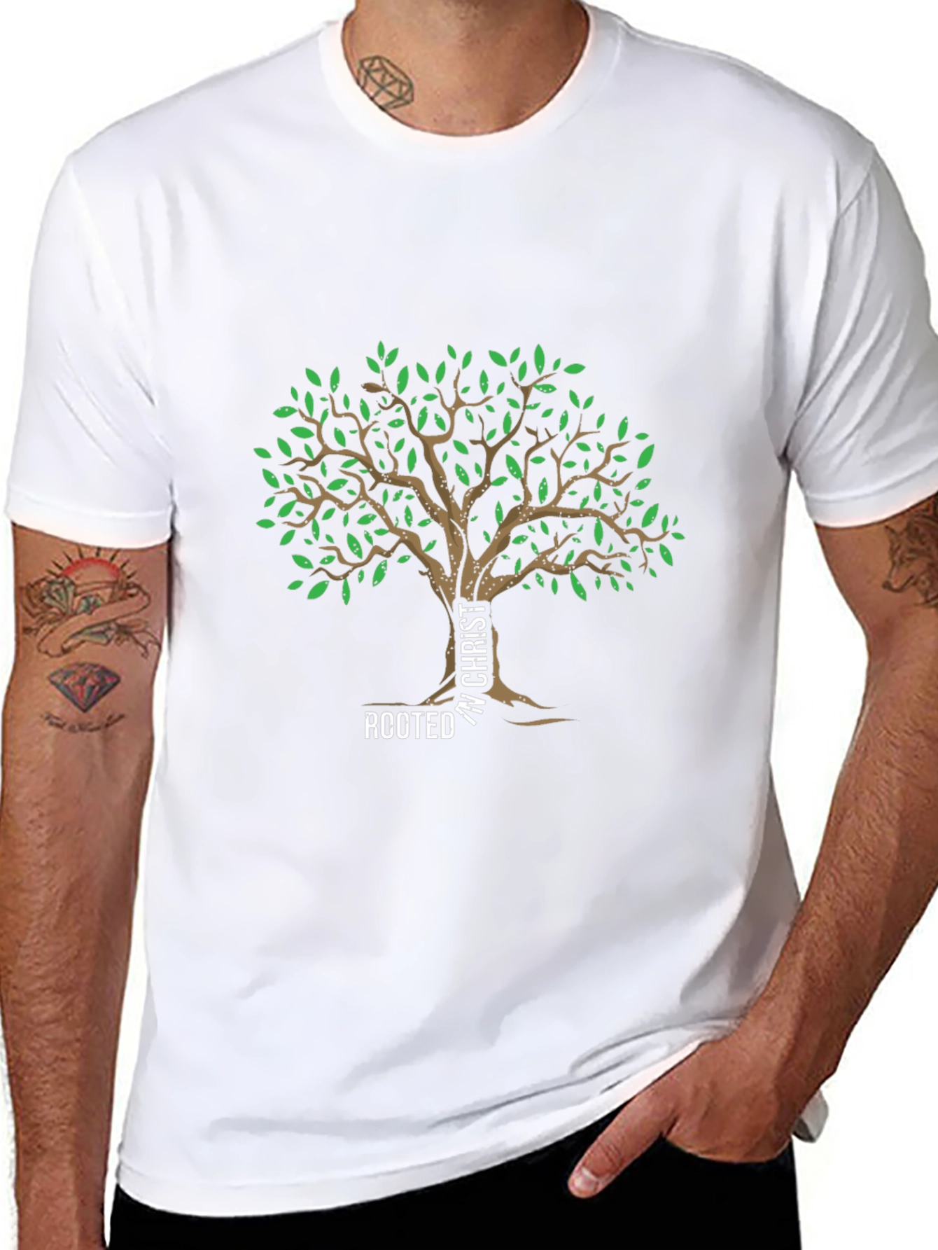 Rooted in Christ Graphic Tee