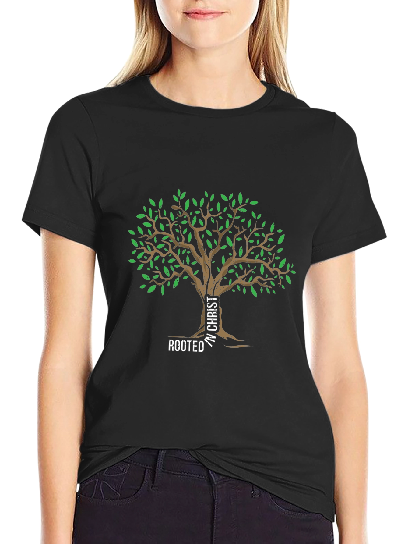 Rooted in Christ Graphic Tee