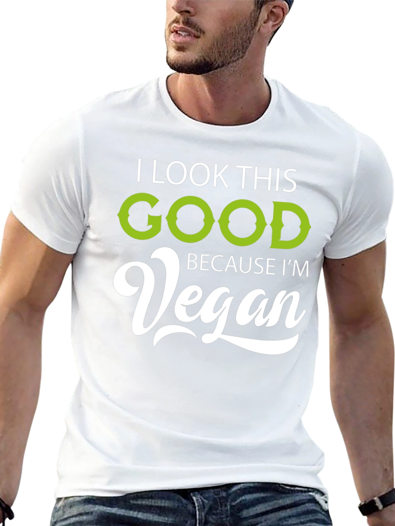 Vegan Lifestyle T-Shirt - Look Good