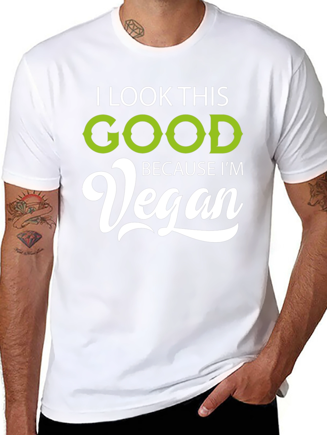 Vegan Lifestyle T-Shirt - Look Good