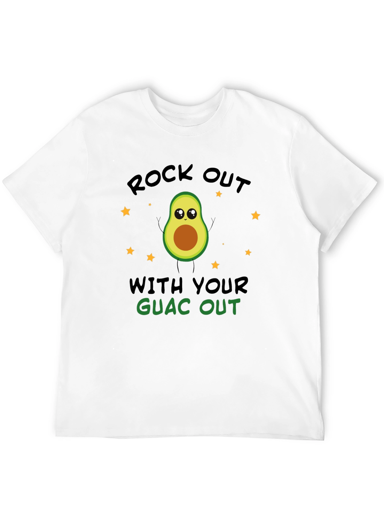 Rock Out With Your Guac Out Avocado T-Shirt