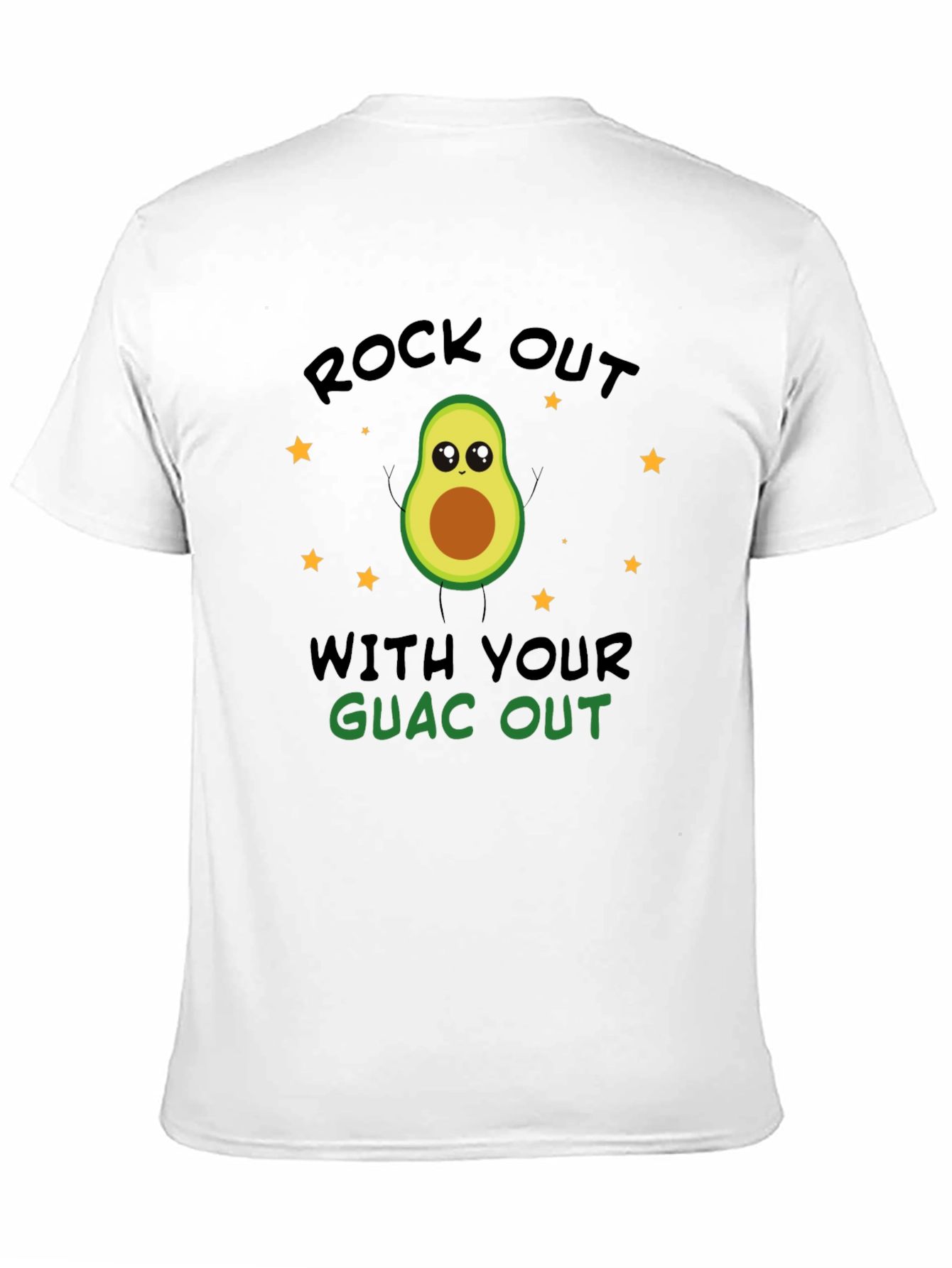 Rock Out With Your Guac Out Avocado T-Shirt