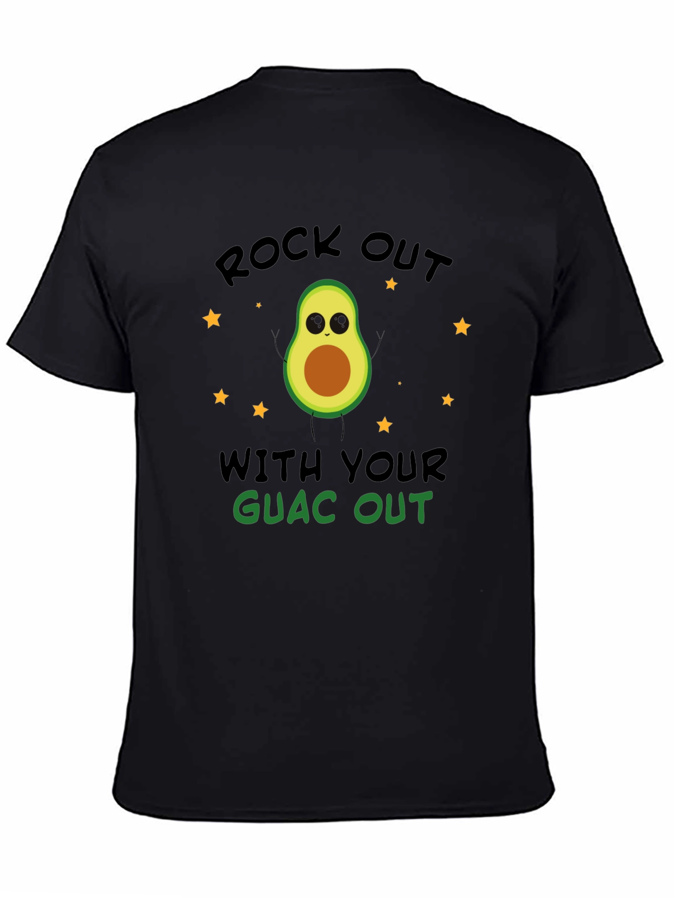 Rock Out With Your Guac Out Avocado T-Shirt