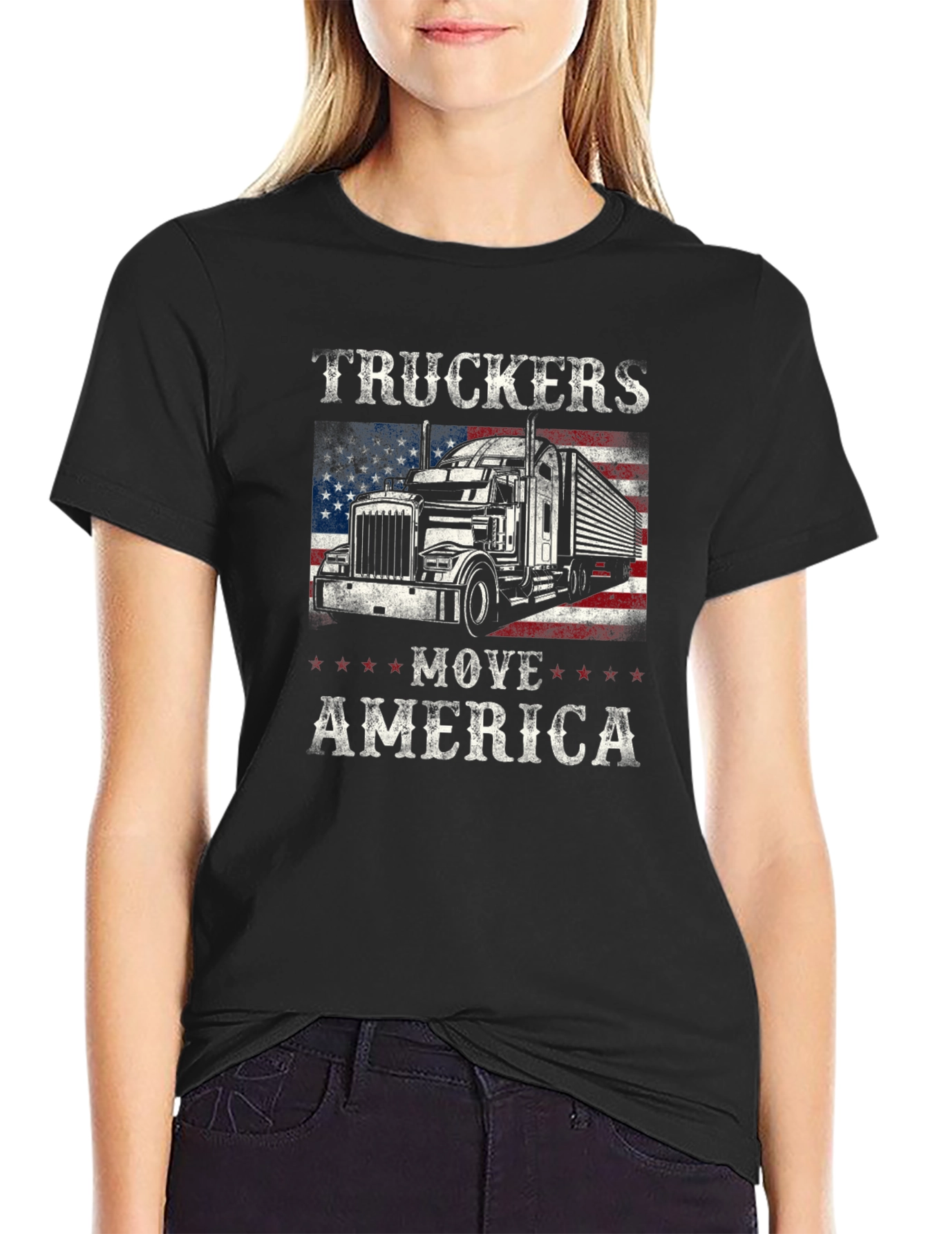 Truckers Move America Graphic Tee
