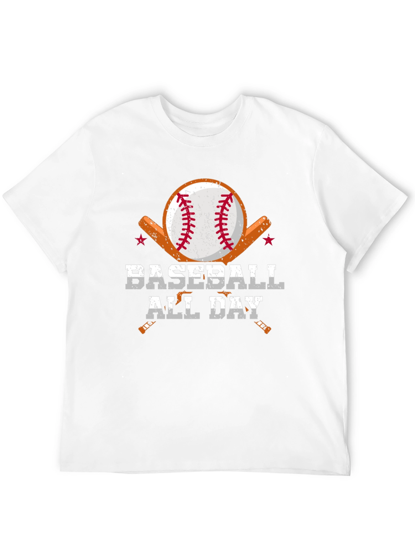 Baseball All Day Graphic T-Shirt