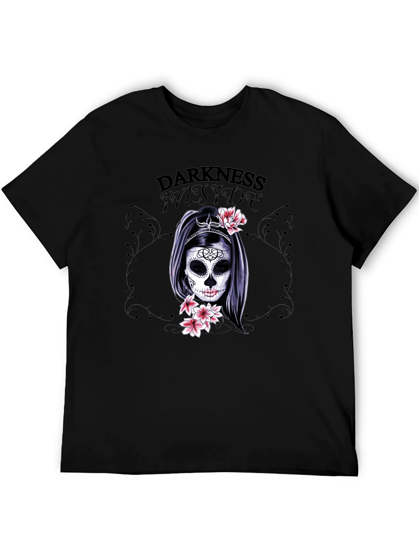 Darkness Inside Sugar Skull T-Shirt
