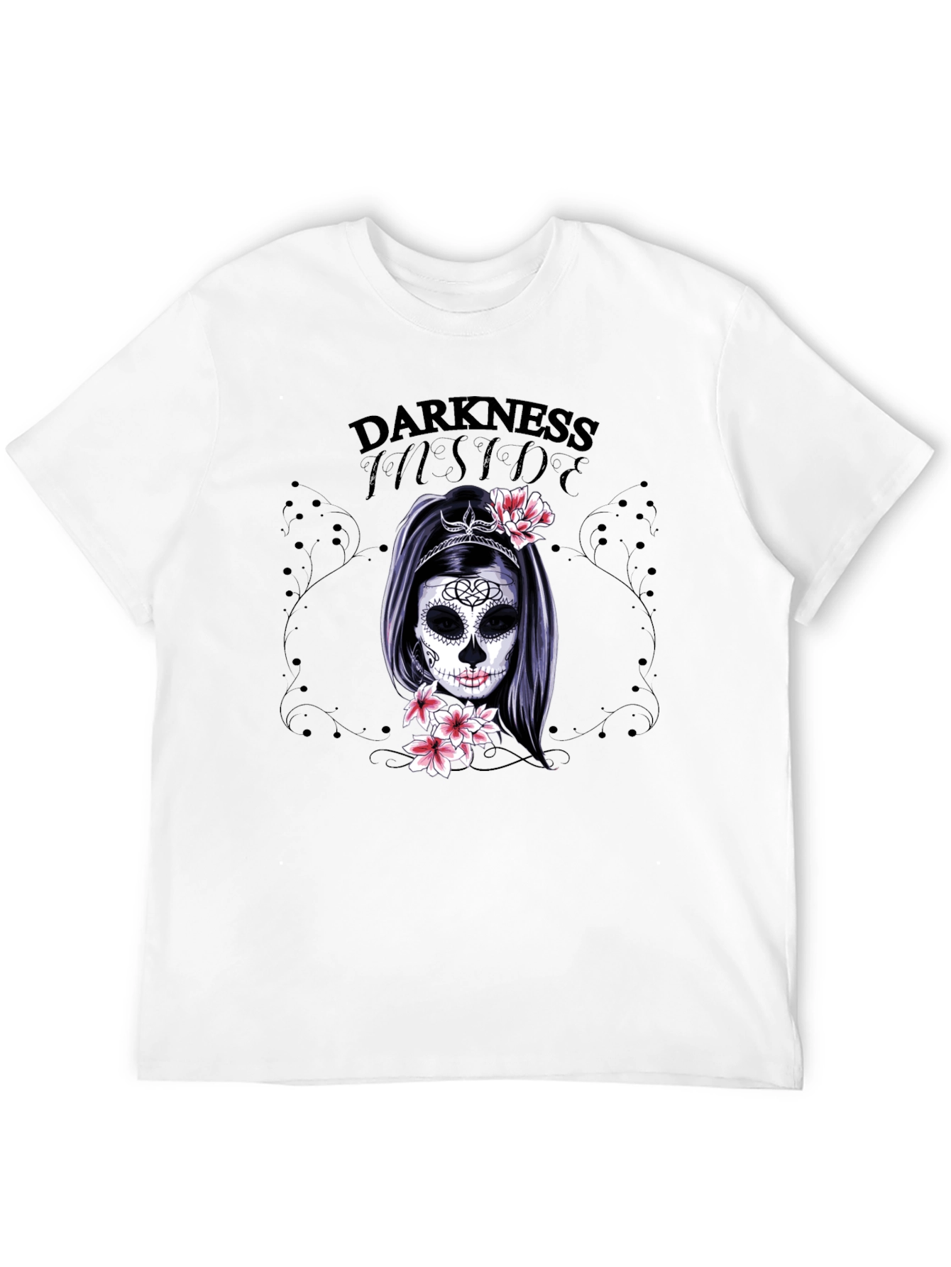 Darkness Inside Sugar Skull T-Shirt