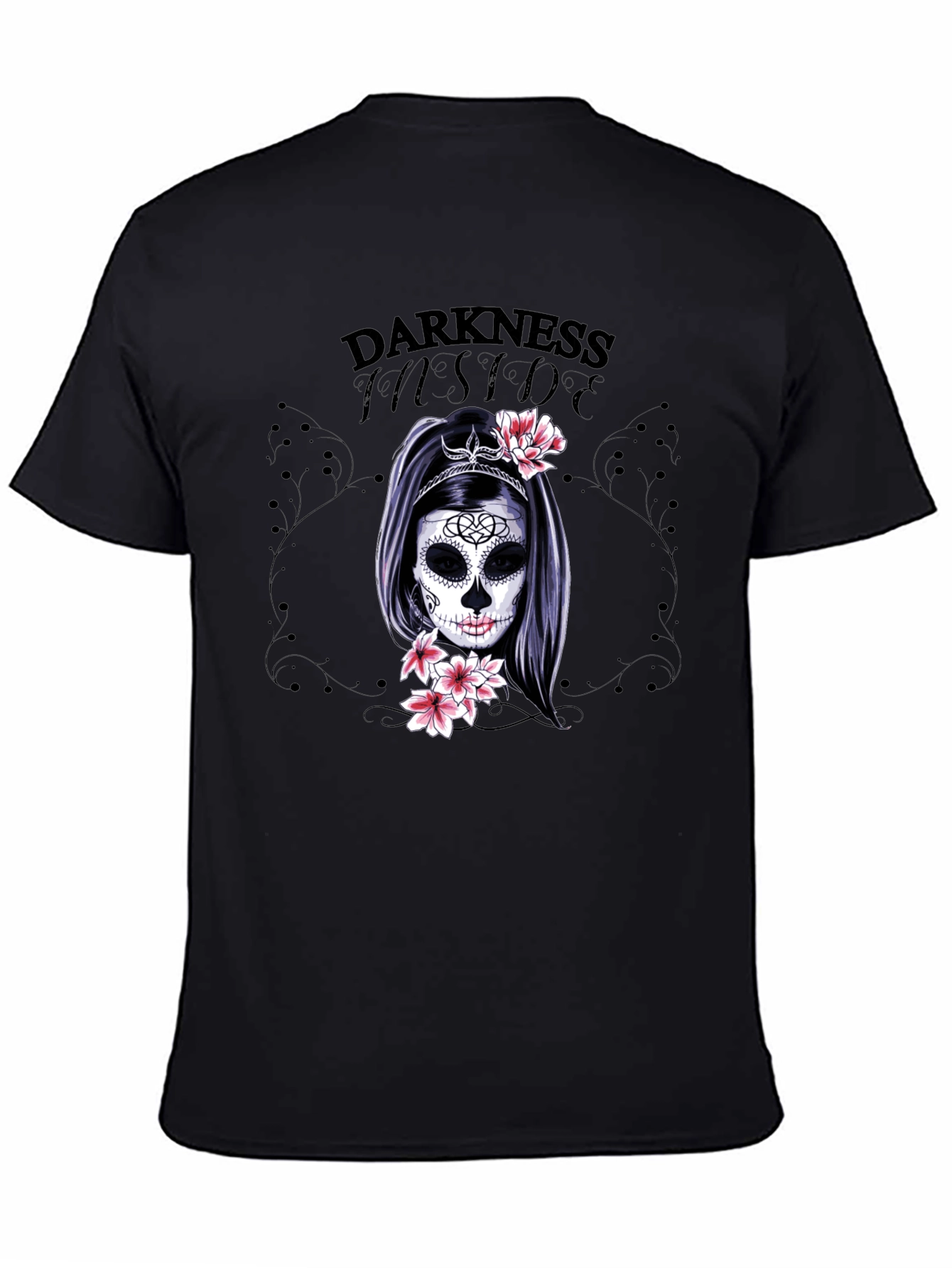Darkness Inside Sugar Skull T-Shirt