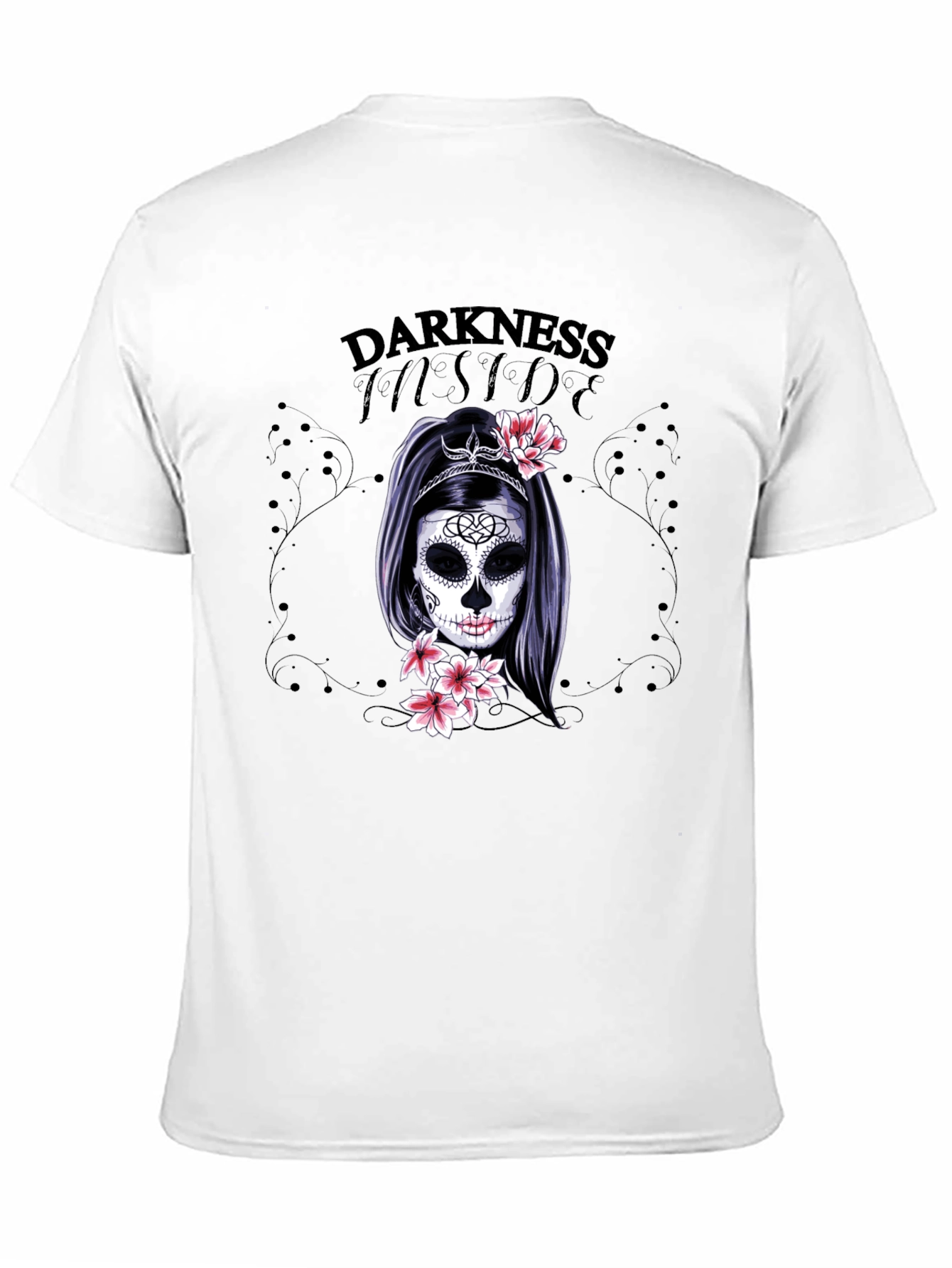 Darkness Inside Sugar Skull T-Shirt