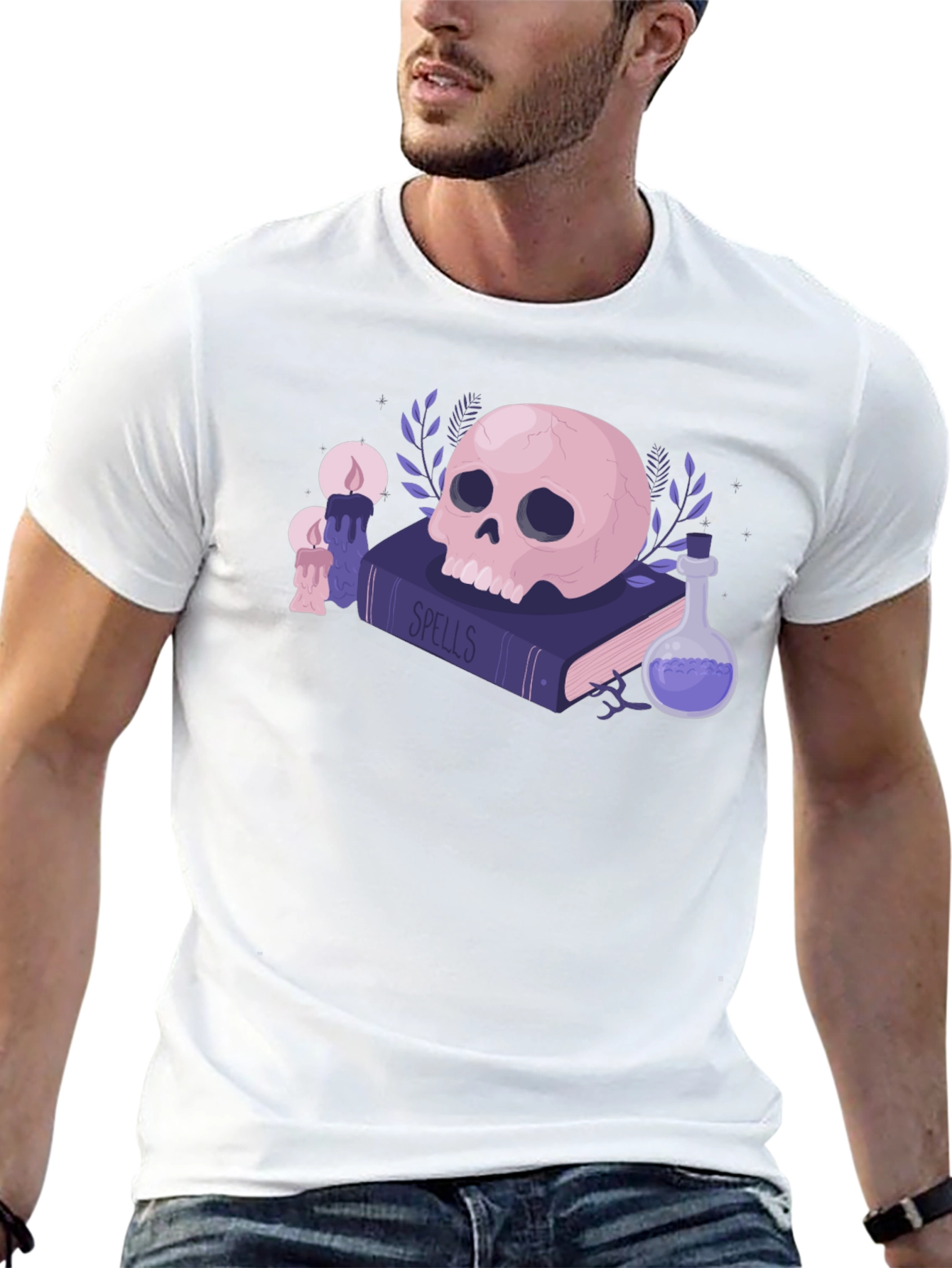 Skull & Spells Graphic T-Shirt