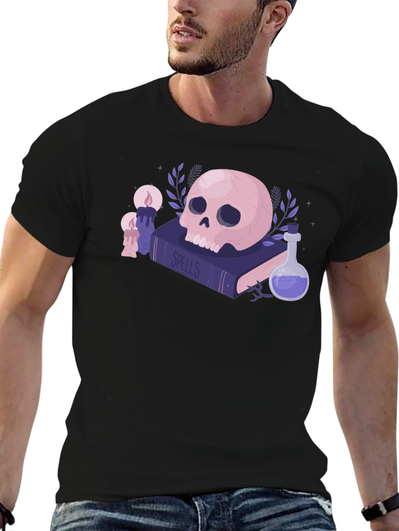 Skull & Spells Graphic T-Shirt
