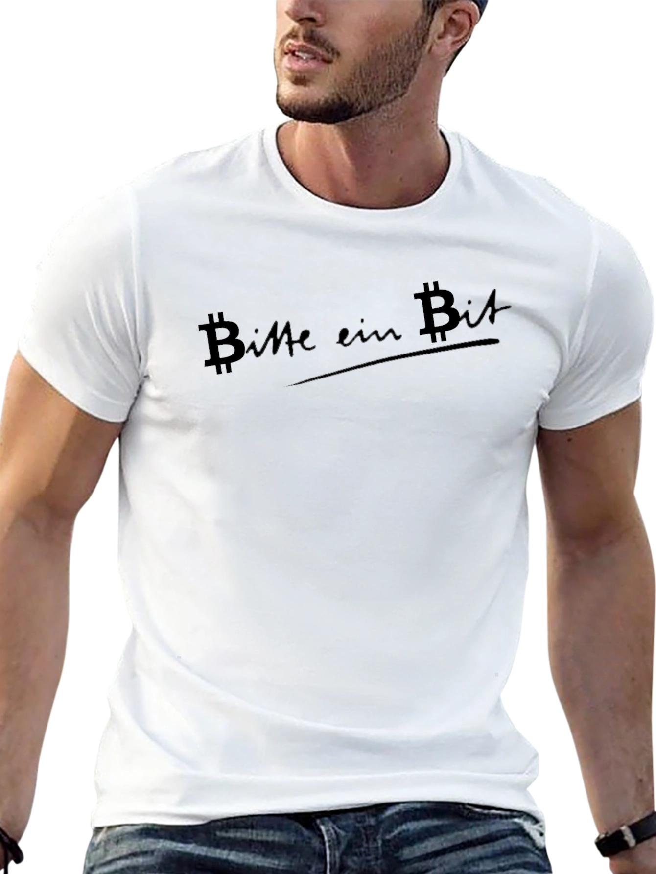 Bitte Ein Bit - Bitcoin Enthusiast T-Shirt